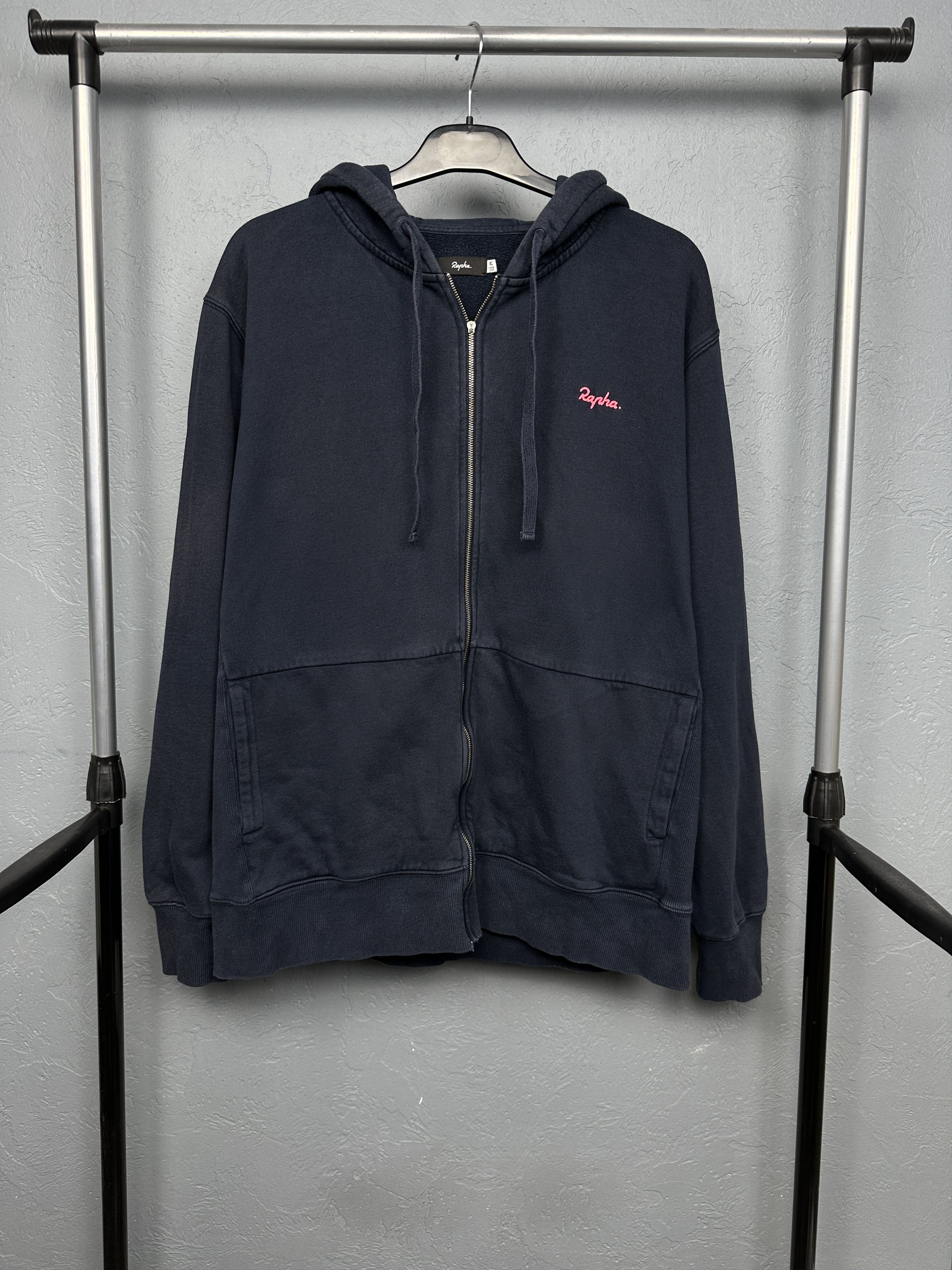 Rapha Rapha Mens Logo Cycling Zip Hoodie Size US XL / EU 56 / 4 - 1 Thumbnail