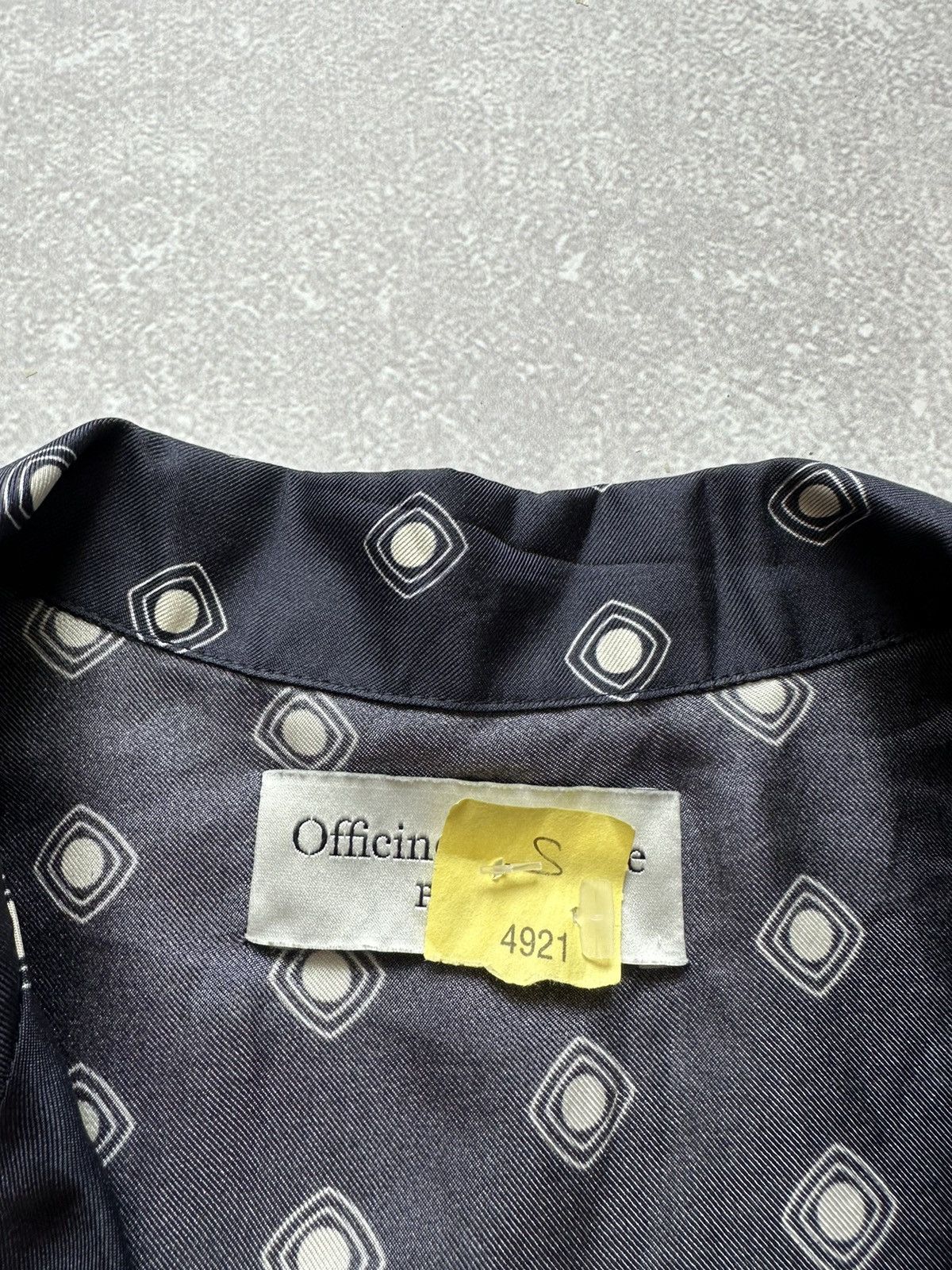 Officine Generale OFFICINE GÉNÉRALE Christelle Printed Silk-Twill Shirt Luxury Size M / US 6-8 / IT 42-44 - 4 Thumbnail