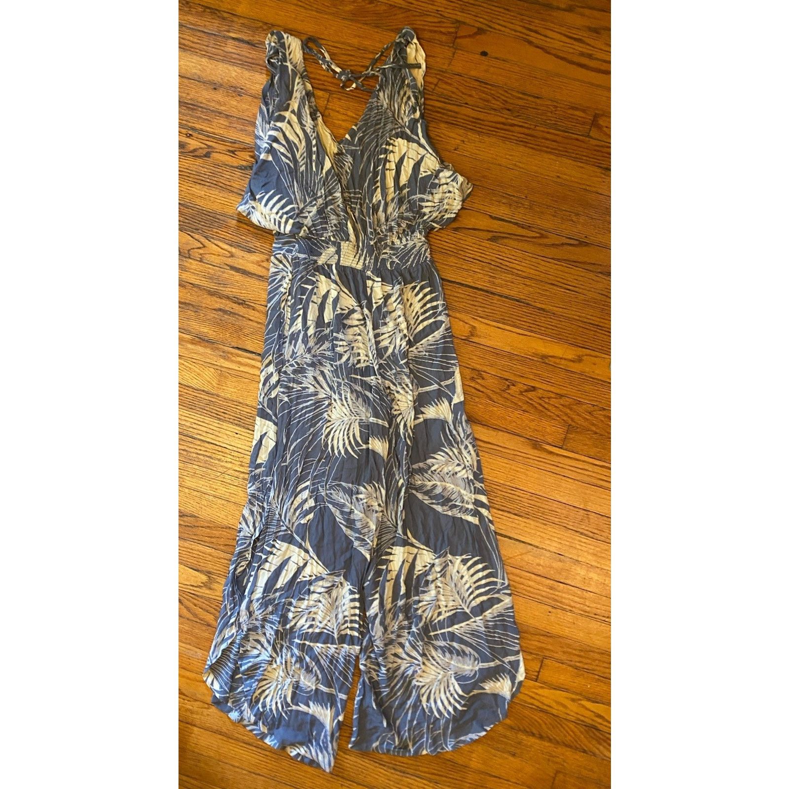 O'Neill O’Neill Jumper Palm Wide Leg Split Leg Jumpsuit Small Pocket Size 28" / US 6 / IT 42 - 4 Thumbnail