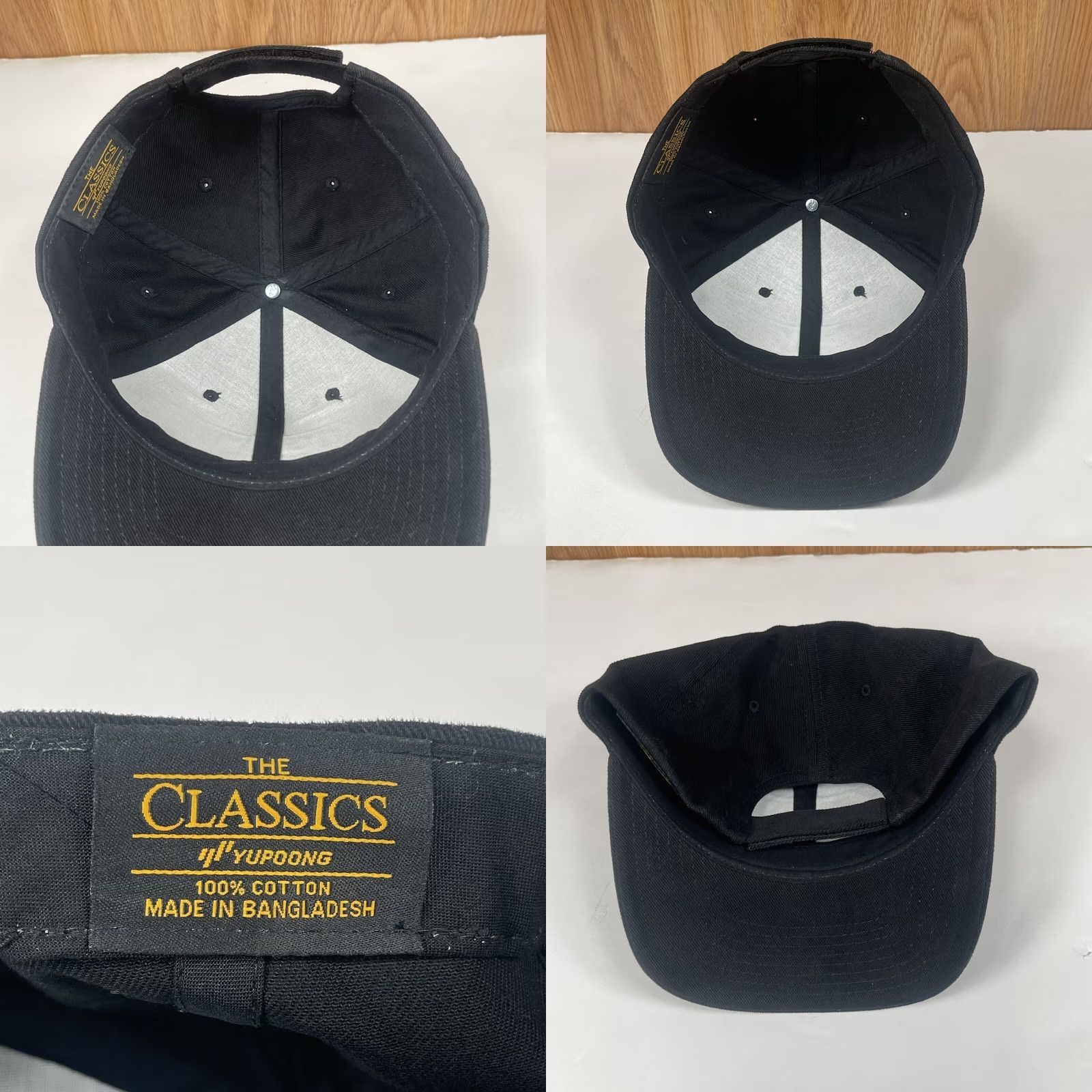 Vintage The Classics By Yupoong Kashmir Hat Adults Adjustable StrapBack Baseball Cap Size ONE SIZE - 8 Thumbnail