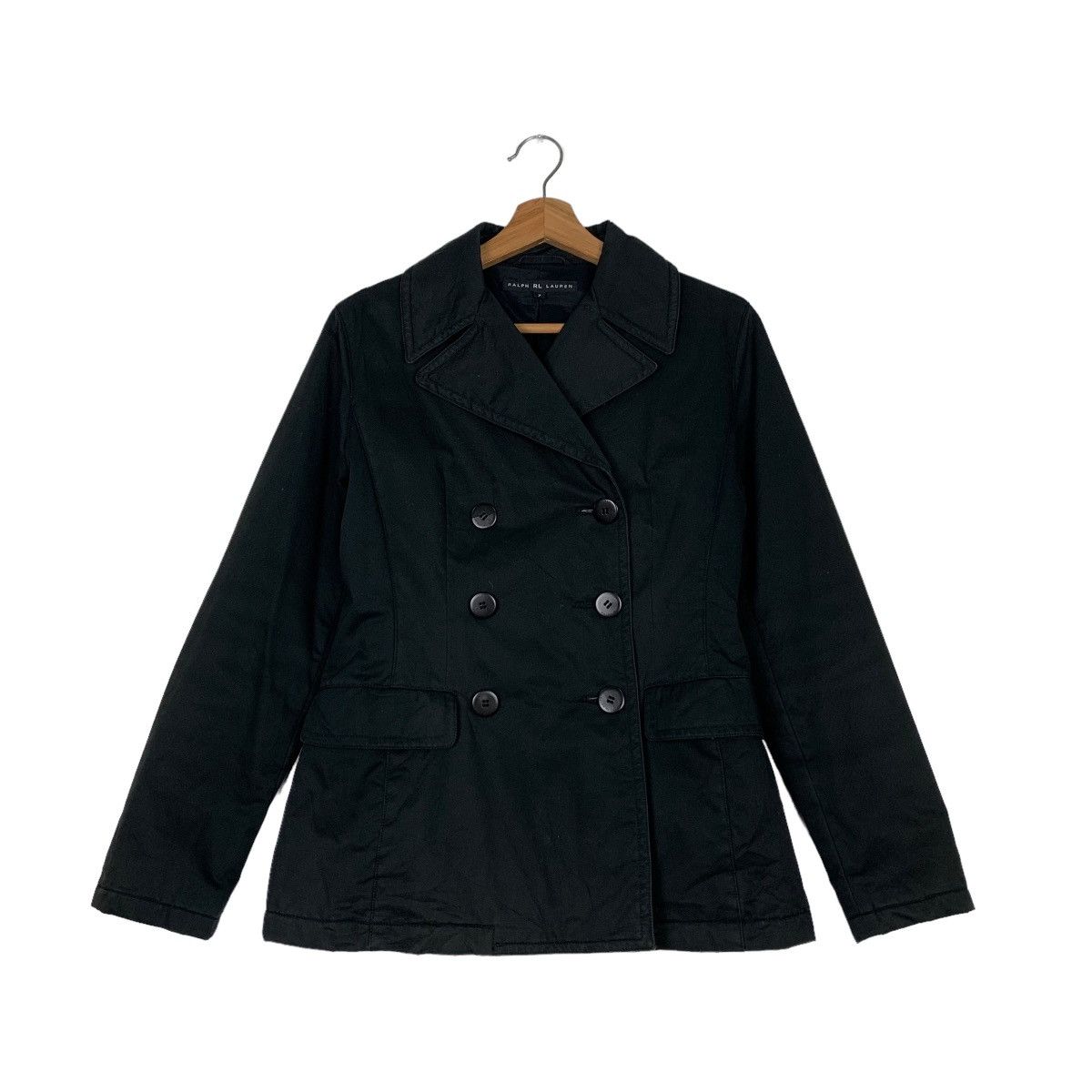 Ralph Lauren RALPH RL LAUREN DOUBLE BREASTED COAT JACKET #0100-C6 Size S / US 4 / IT 40 - 1 Thumbnail