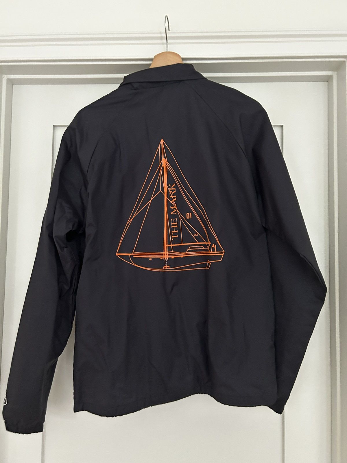 image of The Mark X Bergdorf Goodman Collaboration Jacket in Navy, Men's (Size Small)