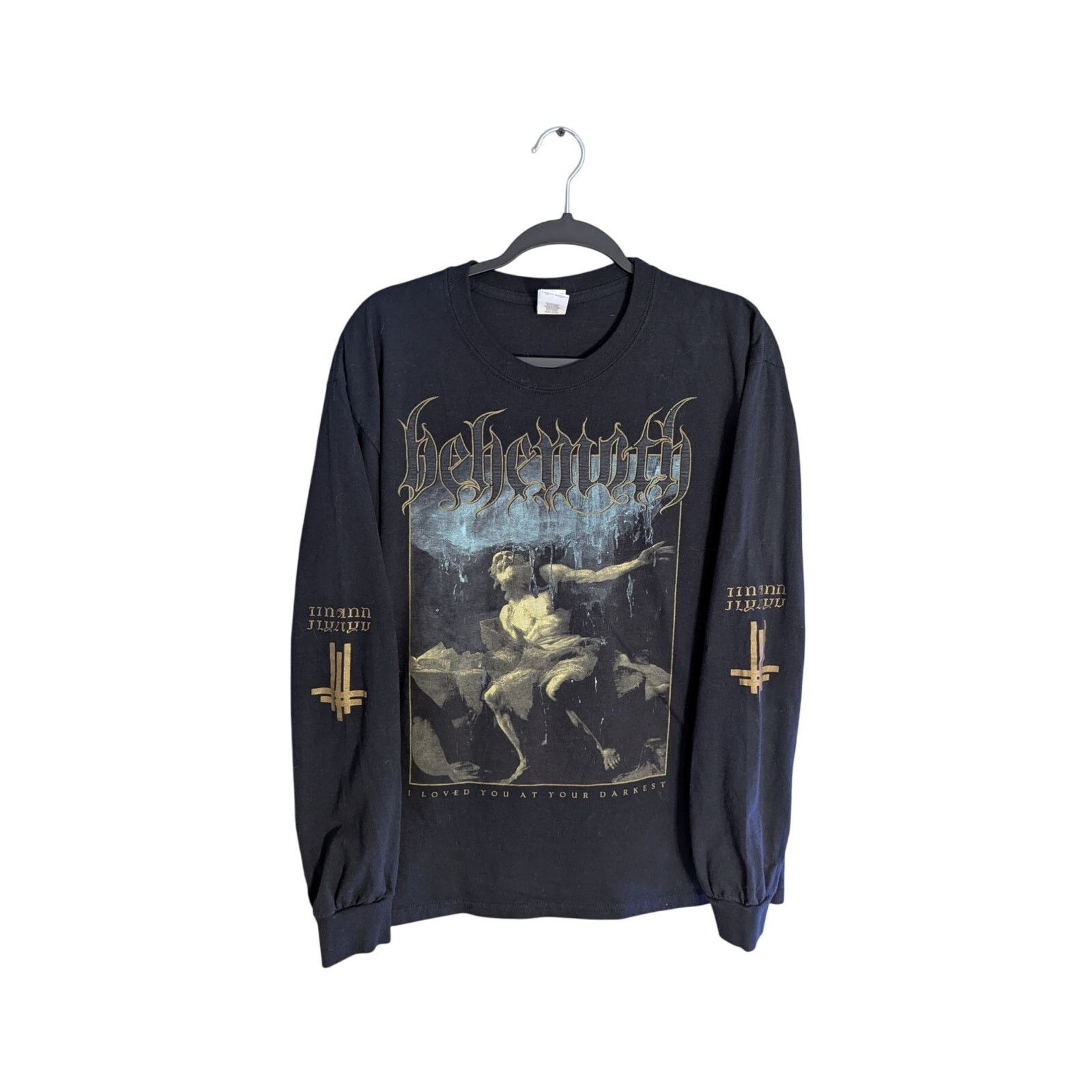 Band Tees × Gildan Behemoth Ecclasia Diabolica America Tour Shirt Long Sleeve L Size US L / EU 52-54 / 3 - 1 Thumbnail