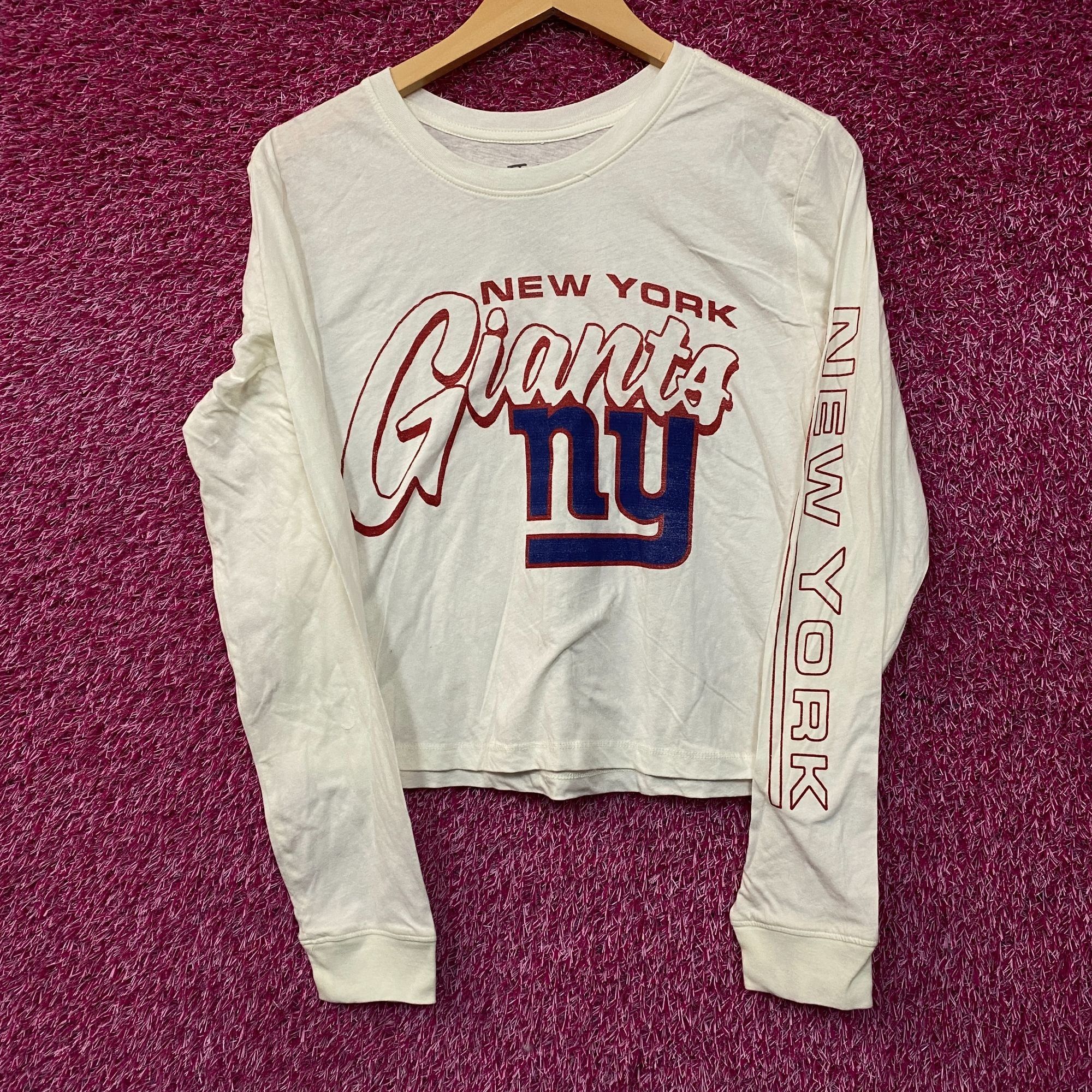 Junk Food Junk Food Clothing New York Giants Touchdown Long Sleeve Cro Size XS / US 0-2 / IT 36-38 - 1 Thumbnail