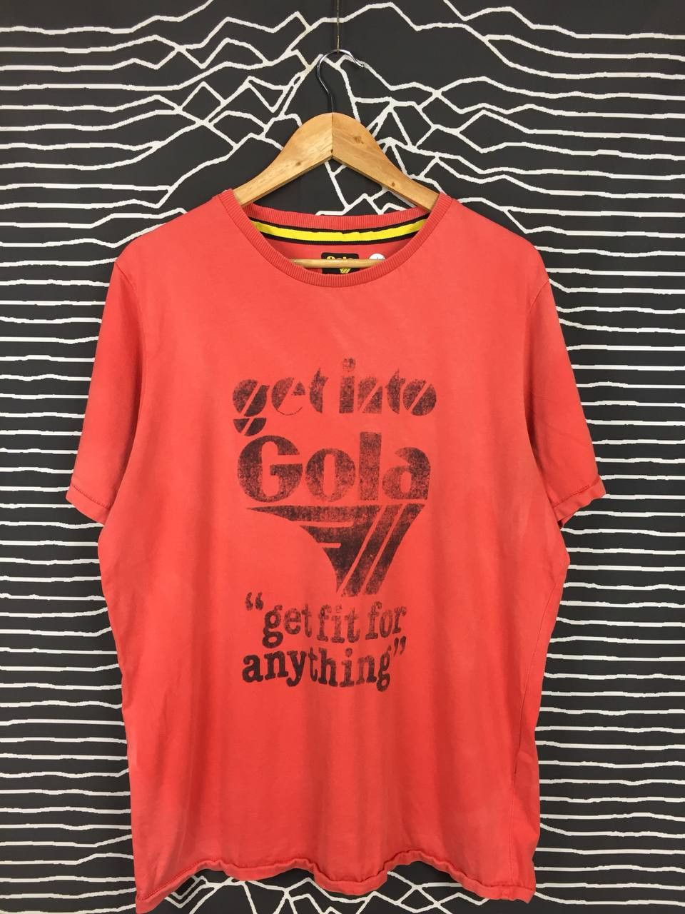 Gola × Vintage Gola Classics Get Into Gola Get Fit For Anything Tee Size US XL / EU 56 / 4 - 2 Thumbnail