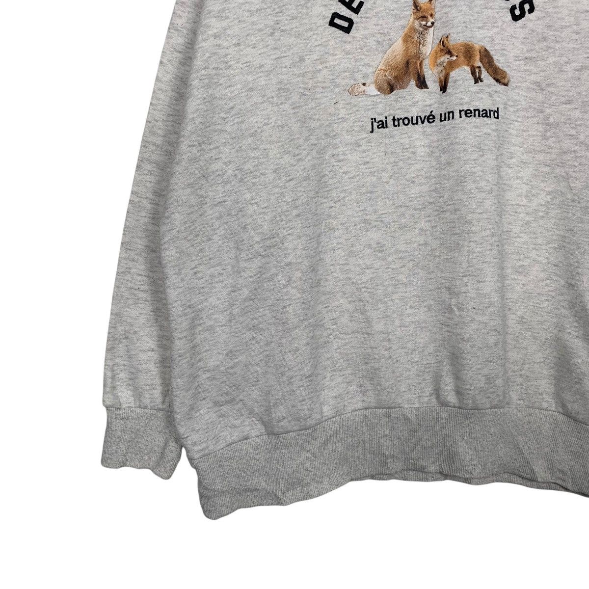 Japanese Brand Japanese Brand Deux Renards Crewneck Sweatshirt Size US L / EU 52-54 / 3 - 3 Thumbnail
