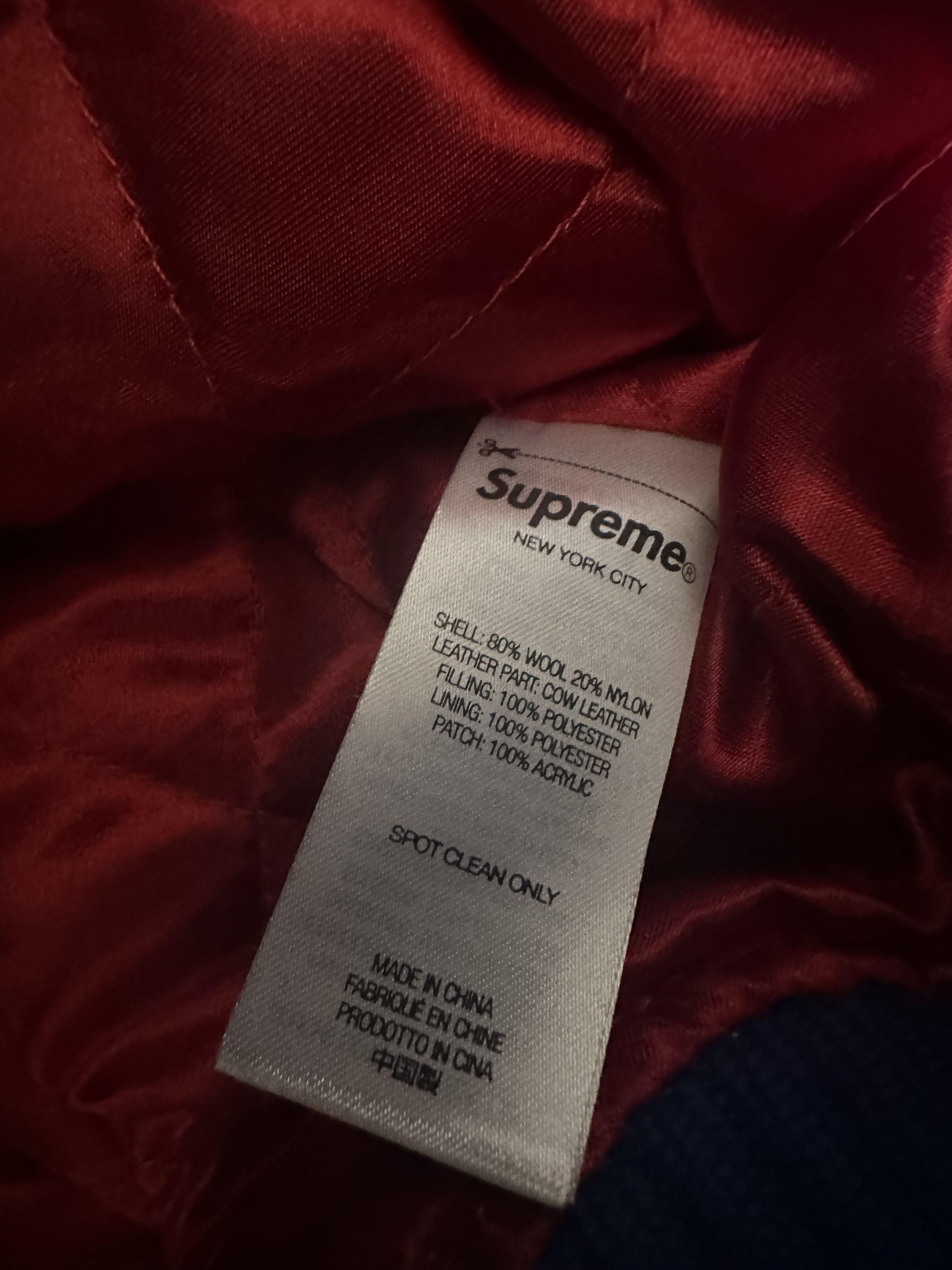 Supreme Supreme Tiger Varsity Jacket Size US S / EU 44-46 / 1 - 5 Thumbnail