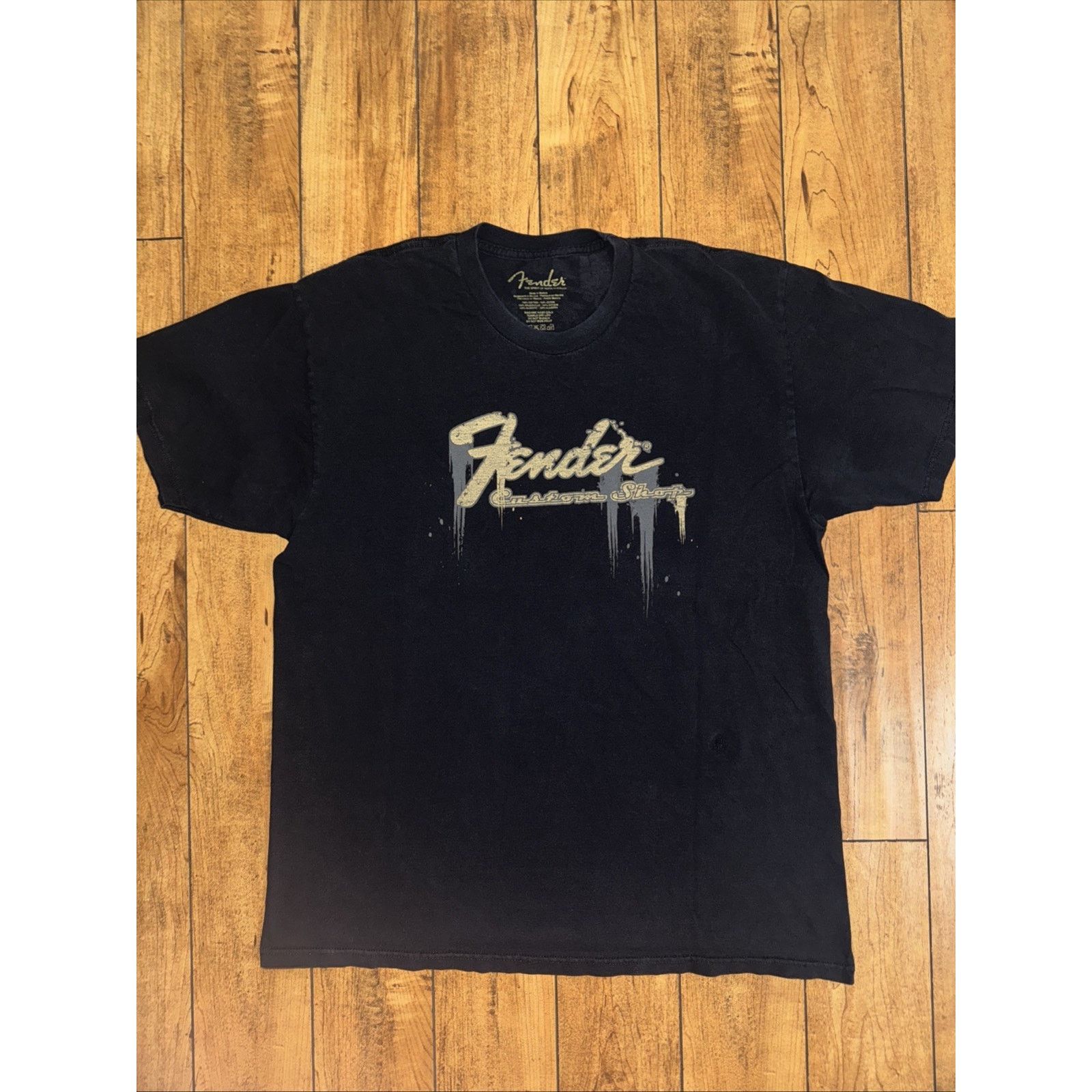 Fender Fender Guitar Graphic T-Shirt XL Black 22x29 Rock Music Tee Size US XL / EU 56 / 4 - 3 Thumbnail