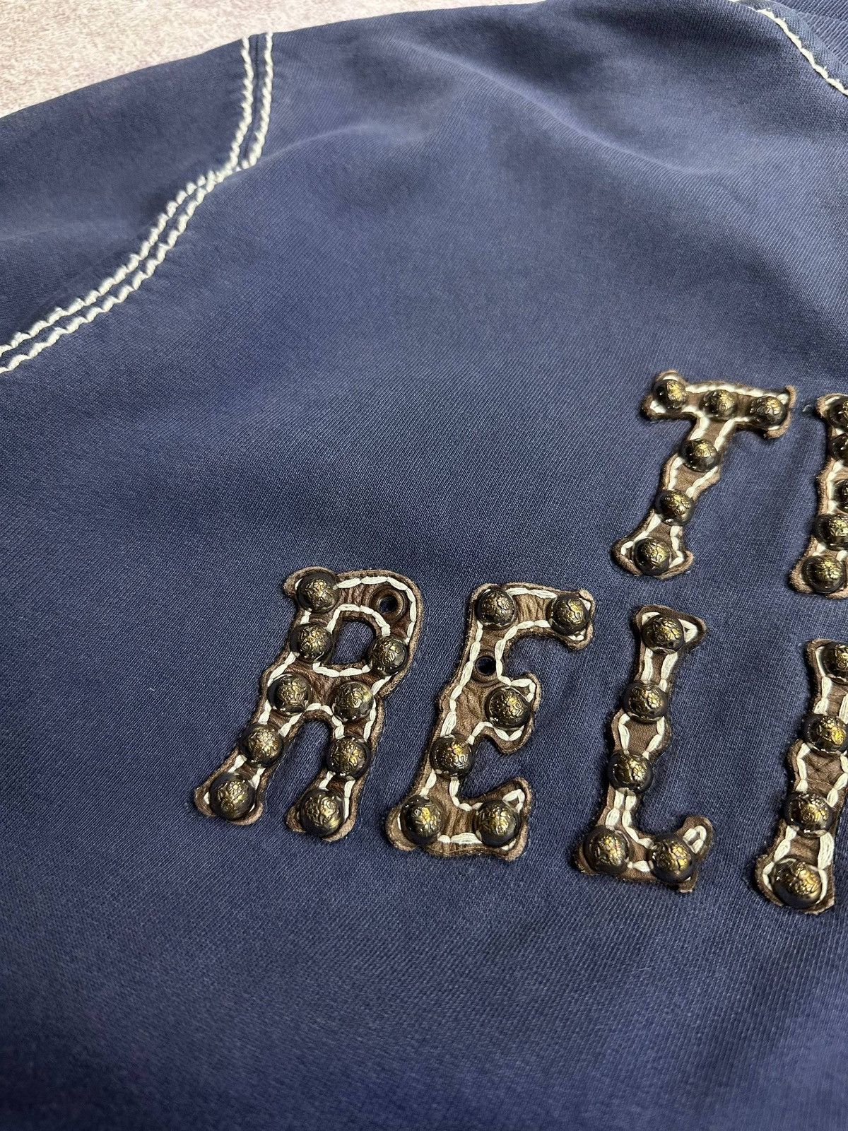 True Religion Vintage True Religion Big Logo Spellout Bomber Jacket XXL Size US XXL / EU 58 / 5 - 5 Thumbnail