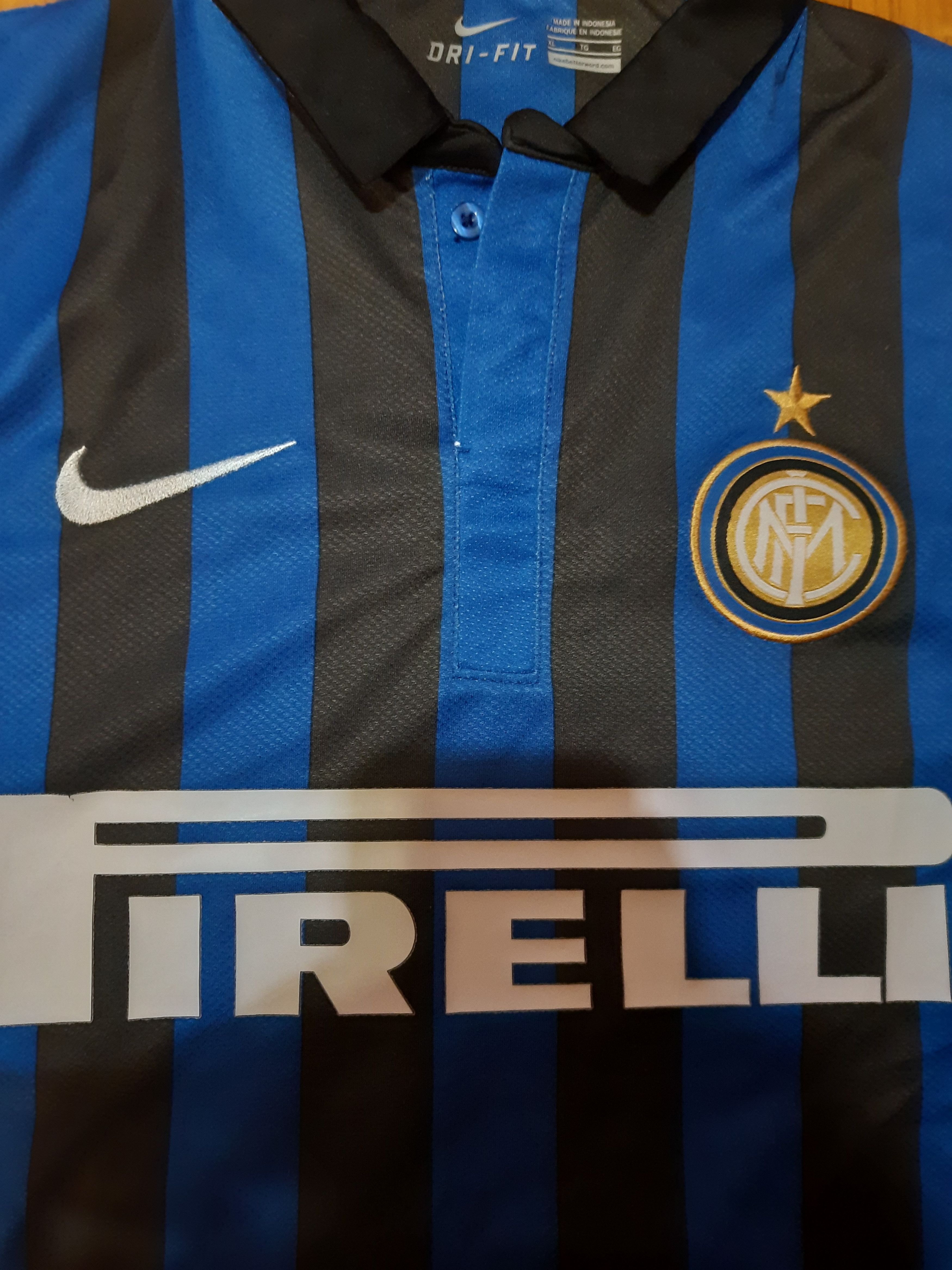Other Inter Milan Stankovic Football Soccer Size US XL / EU 56 / 4 - 4 Thumbnail