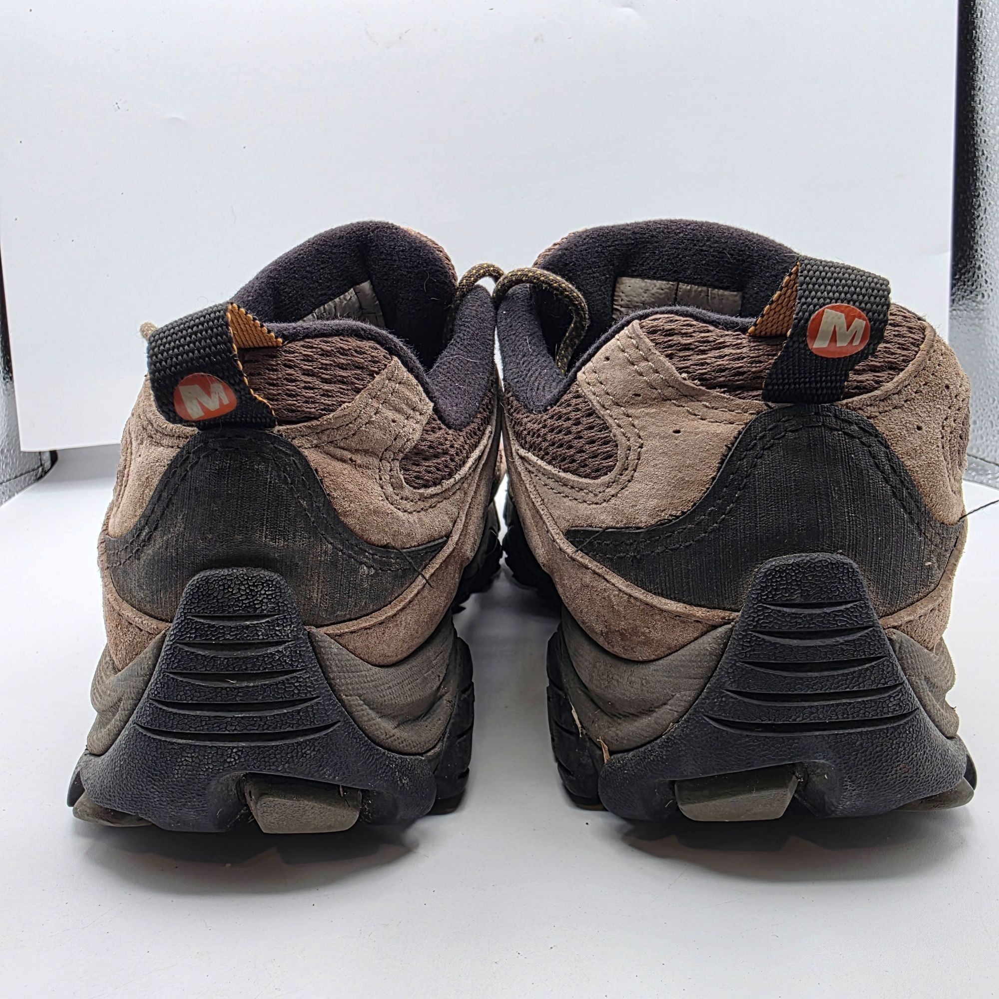 Merrell Merrell Moab 3 Mens Size 9.5 Brown Hiking Shoes Vibram Soles Size US 9.5 / EU 42-43 - 5 Thumbnail