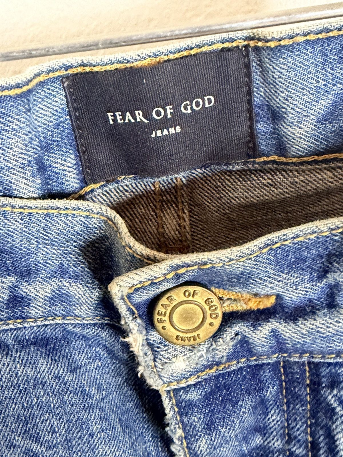 Fear of God Fear of god fifth collection denim sz 34 Size US 34 / EU 50 - 3 Thumbnail