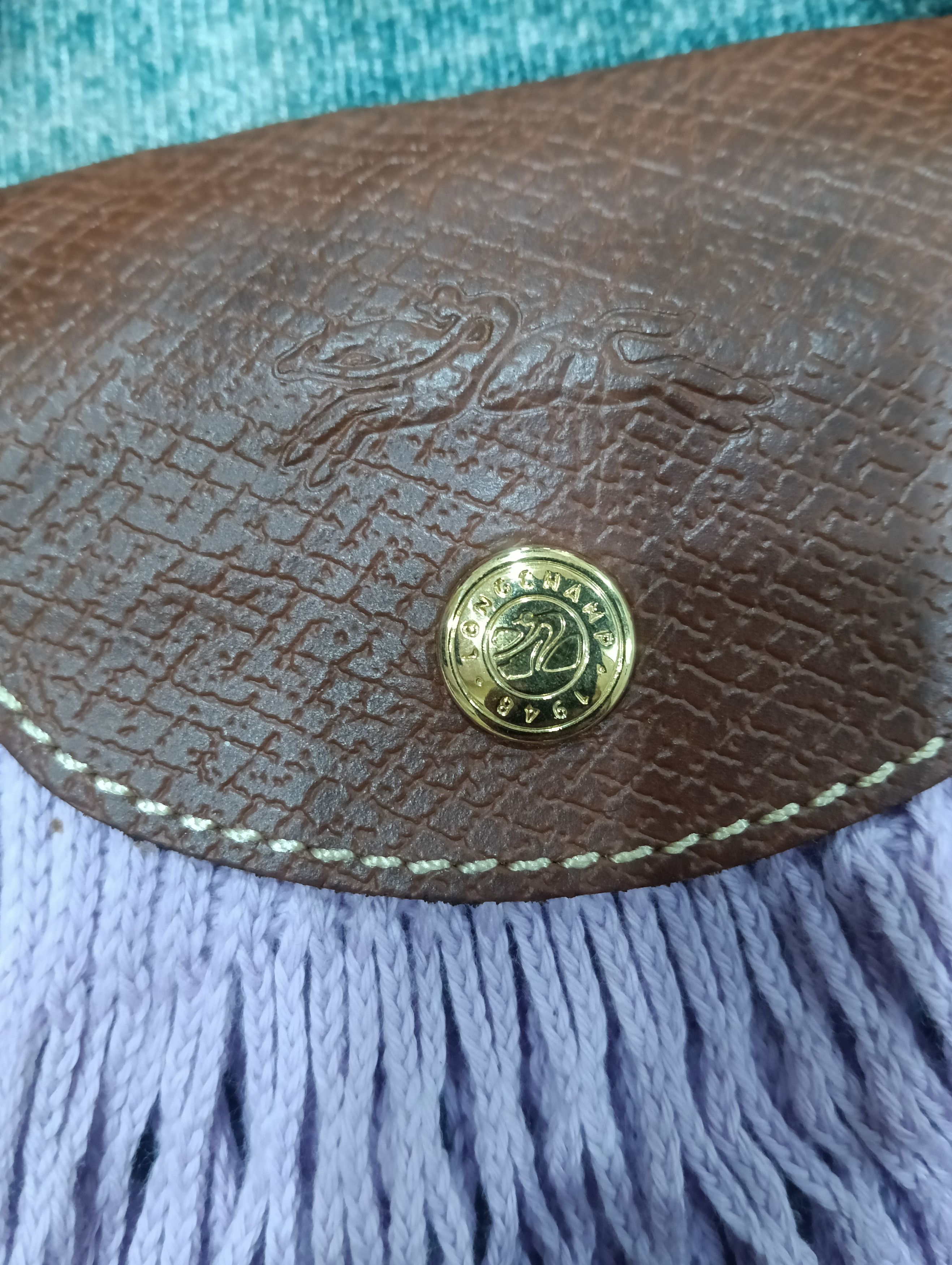 Longchamp × Vintage Longchamp Unique Design Bag 2 way Size ONE SIZE - 6 Thumbnail