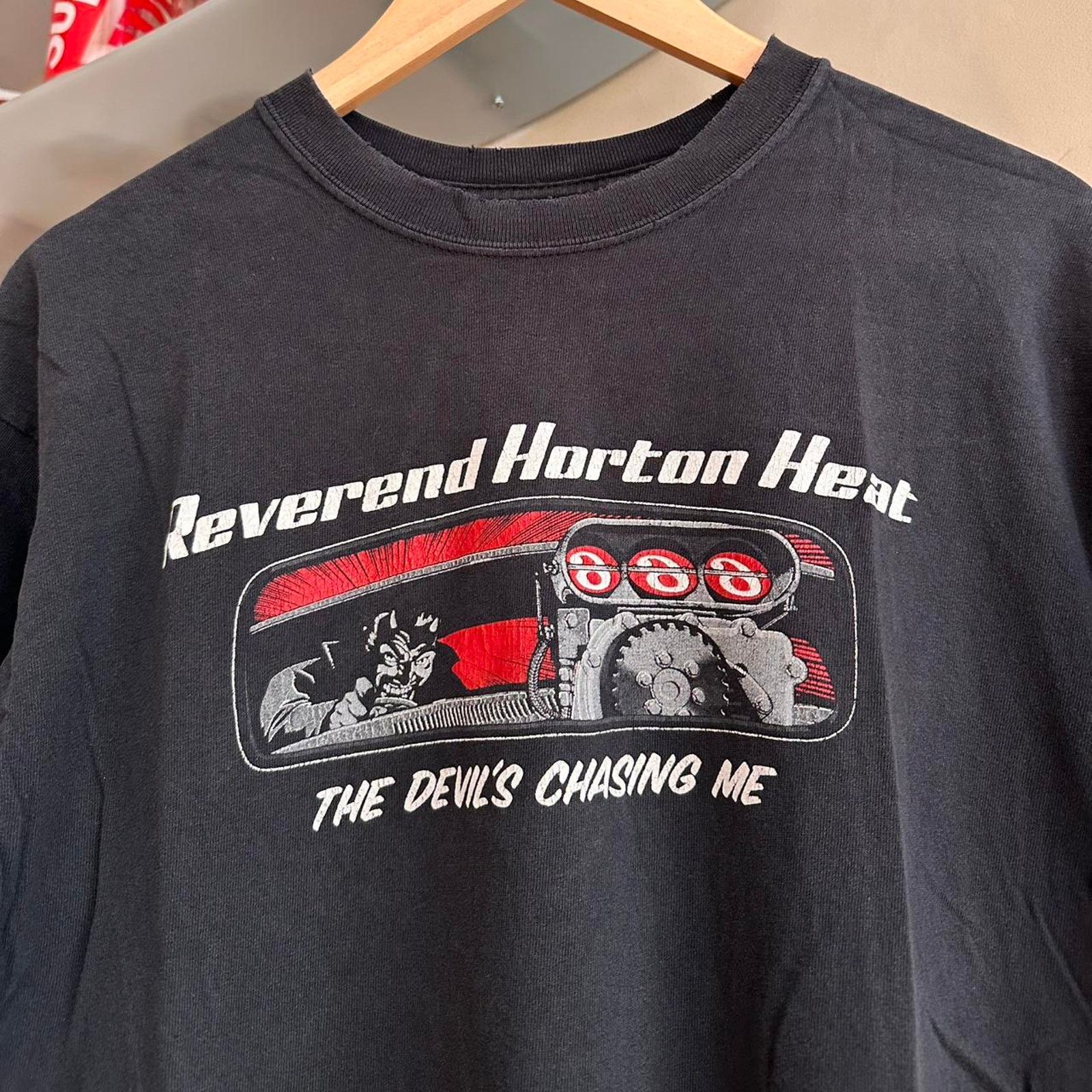 Band Tees × Vintage Vintage Reverend Horton Heat Shirt Size US M / EU 48-50 / 2 - 3 Thumbnail