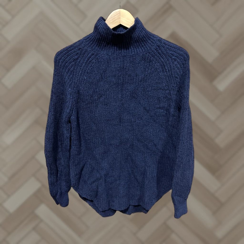 Anthropologie Maeve Anthropologie Sweatshirt Womens XS Blue Pullover Knit Size XS / US 0-2 / IT 36-38 - 1 Thumbnail