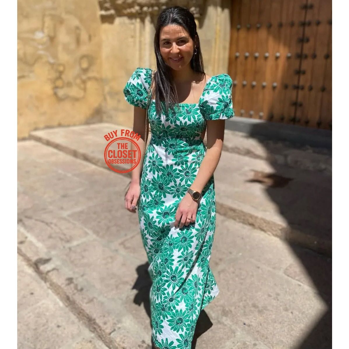 Mango MANGO Floral Print Midi Dress NWT Size S / US 4 / IT 40 - 9 Thumbnail