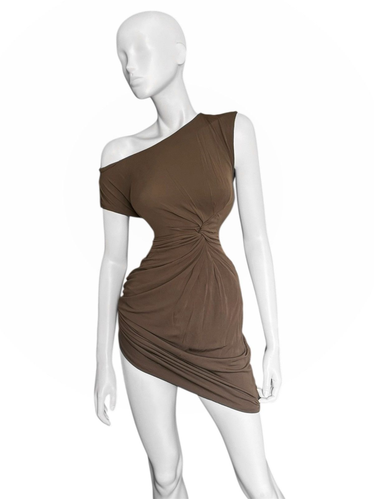 Gucci Gucci by Tom Ford Runway Draped Asymmetric Blouse. Size M / US 6-8 / IT 42-44 - 1 Thumbnail