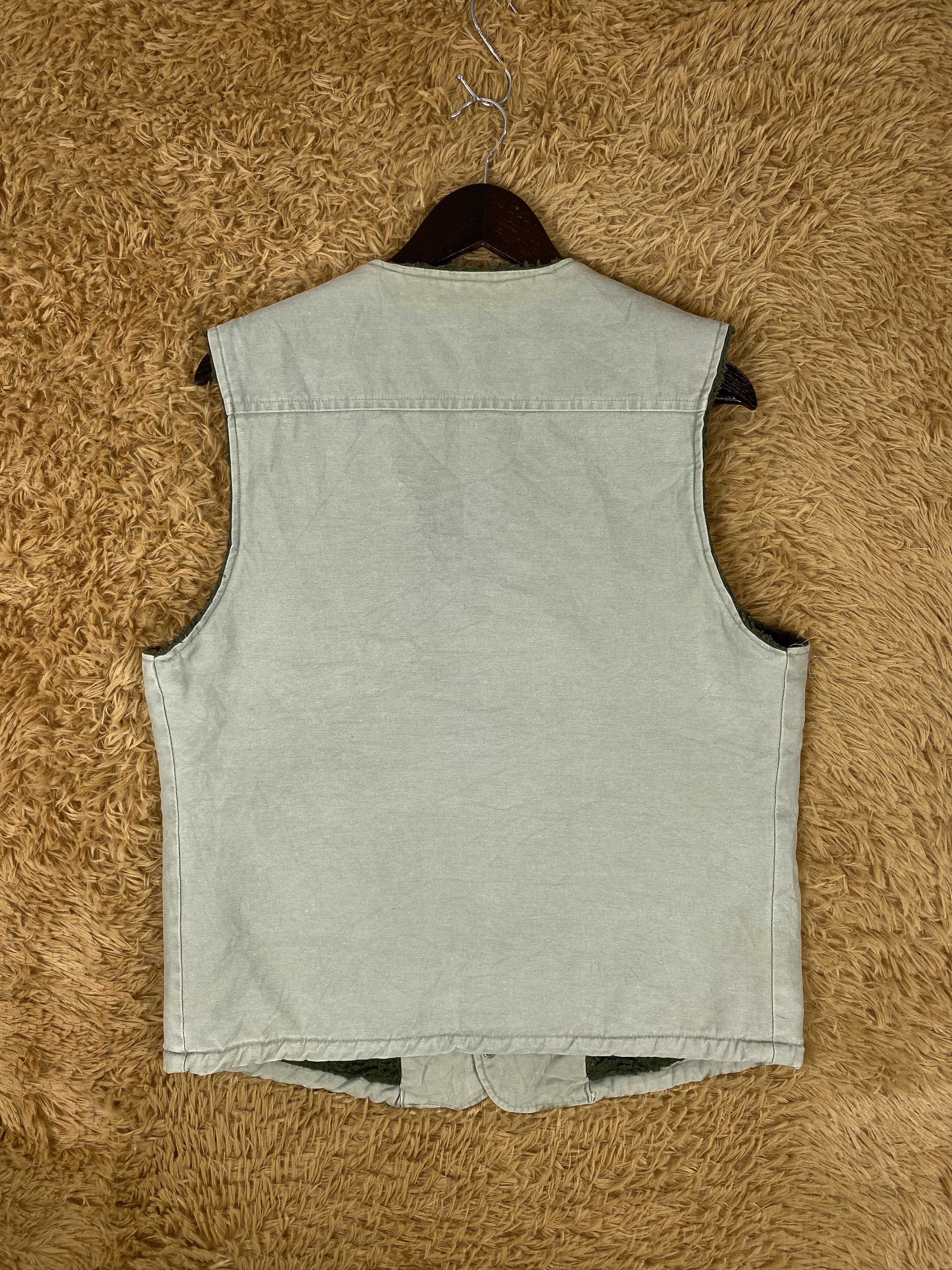 Japanese Brand Vintage Spurtion Sherpa Lining Vest Size US S / EU 44-46 / 1 - 5 Thumbnail