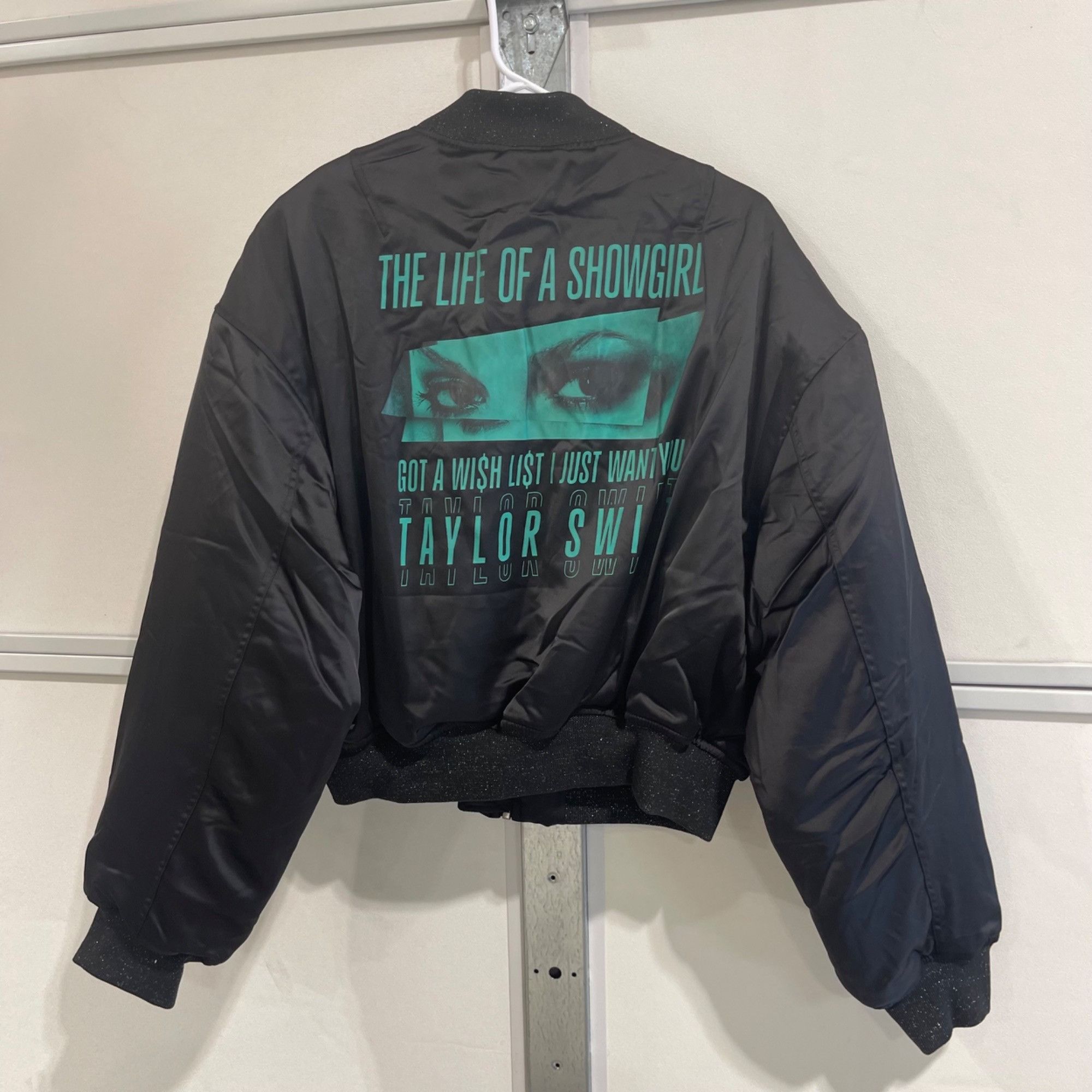 Band Tees NEW TAYLOR SWIFT Got A Wi$hli$t Bomber Jacket SMALL Size S / US 4 / IT 40 - 8 Thumbnail