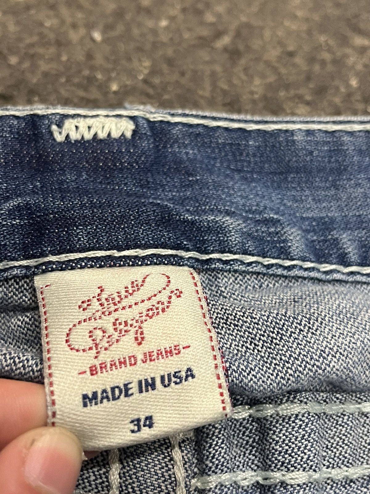 True Religion True religion baggy fit denim skater hype rare chief keef Size US 36 / EU 52 - 10 Thumbnail