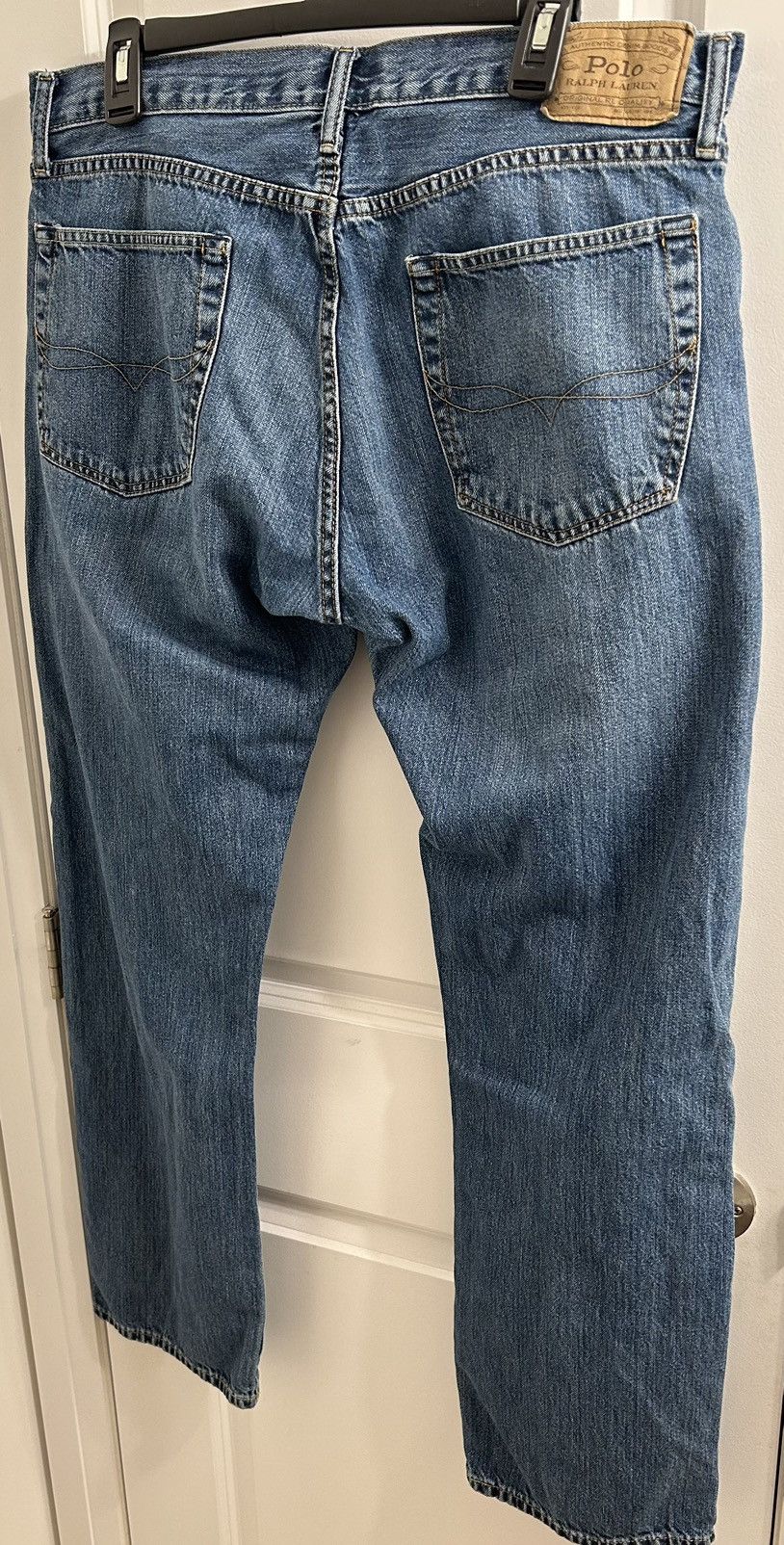 Polo Ralph Lauren Polo Ralph Lauren Mens Light Blue Jeans - Size 36X34 Size US 36 / EU 52 - 5 Thumbnail