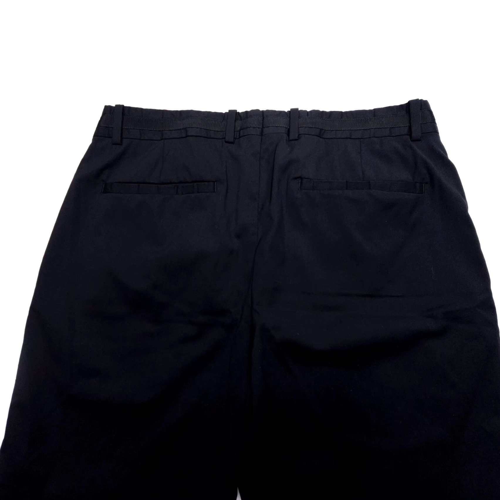 Theory Theory Mens Dress Pants Chino Black Wool Blend Stretch 29" Inseam Flat Front Regular 34 Size US 34 / EU 50 - 8 Thumbnail