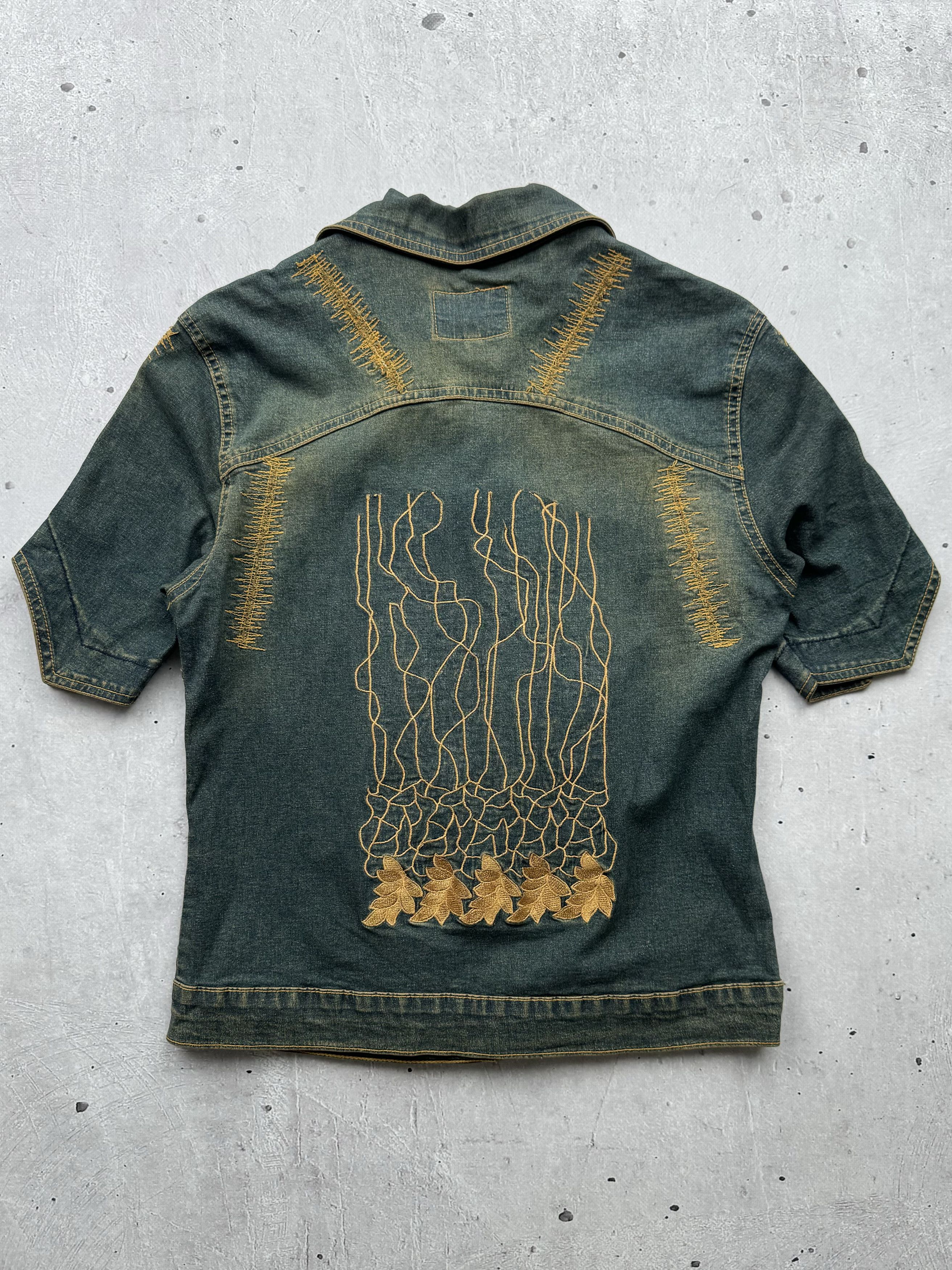 Vintage Vintage Amazing Denim Jacket Size XS / US 0-2 / IT 36-38 - 6 Thumbnail