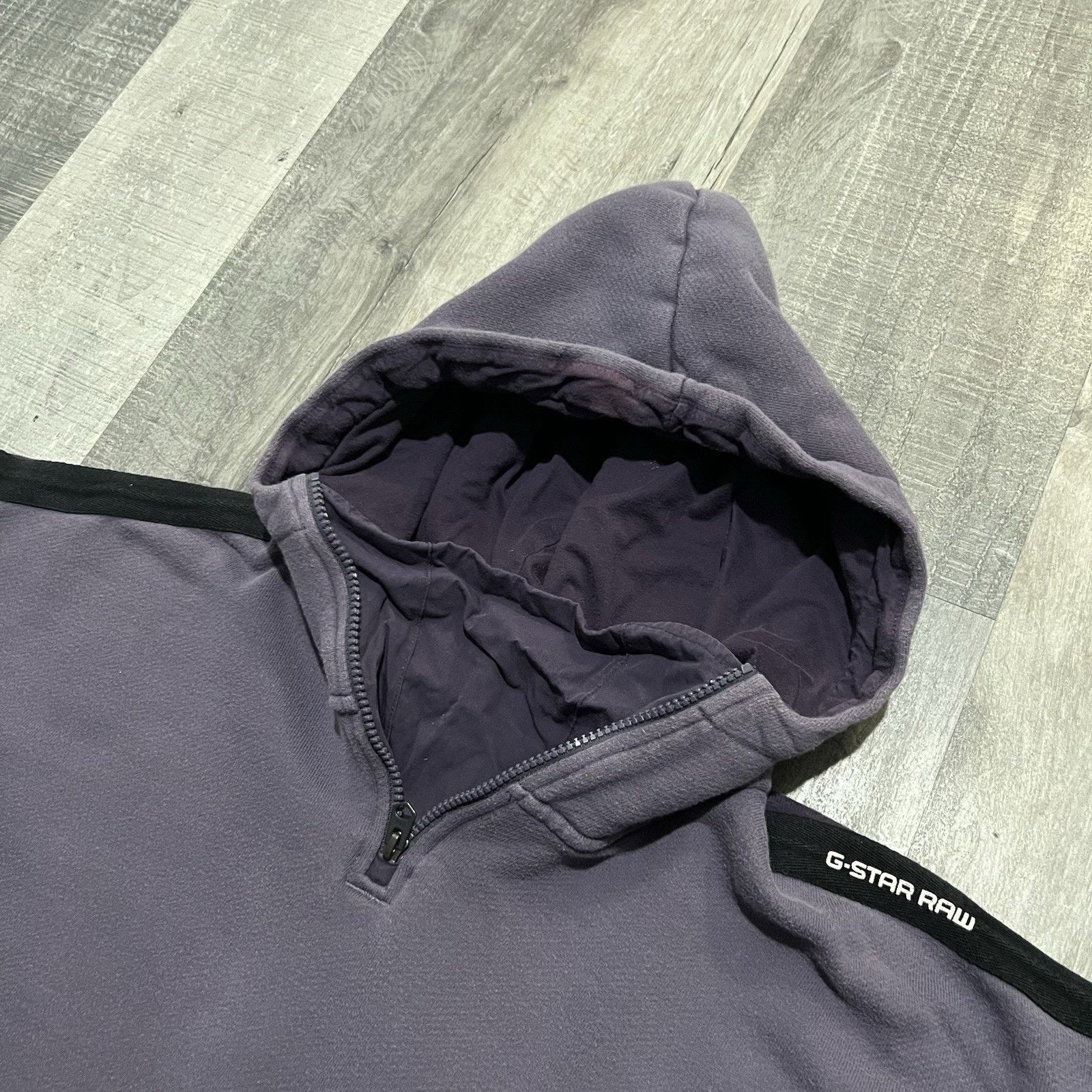 Vintage G-Star Raw Faded Purple Pull Over Sweatshirt Size XL Cropped Size XL / US 12-14 / IT 48-50 - 5 Thumbnail