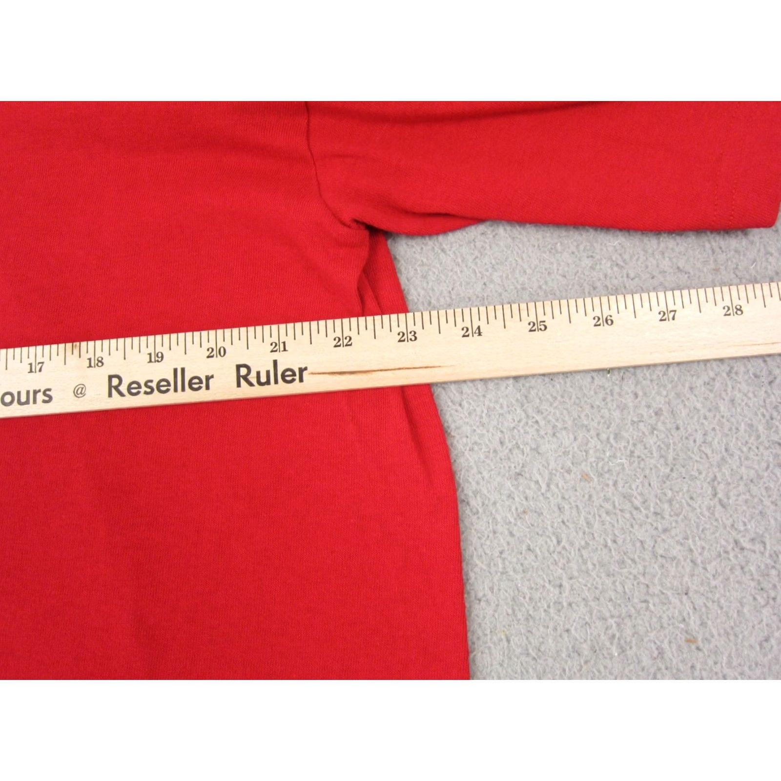 Ralph Lauren Vintage Ralph Lauren Shirt Mens Large Red Chaps T 90s Big Logo Flag Casual Size US L / EU 52-54 / 3 - 7 Thumbnail