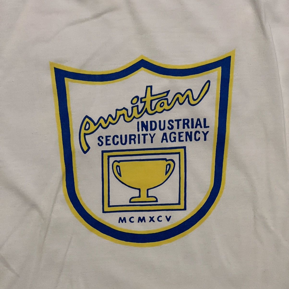 Giordano Vintage Manila Philippines Security Large White T Shirt Size US L / EU 52-54 / 3 - 1 Thumbnail