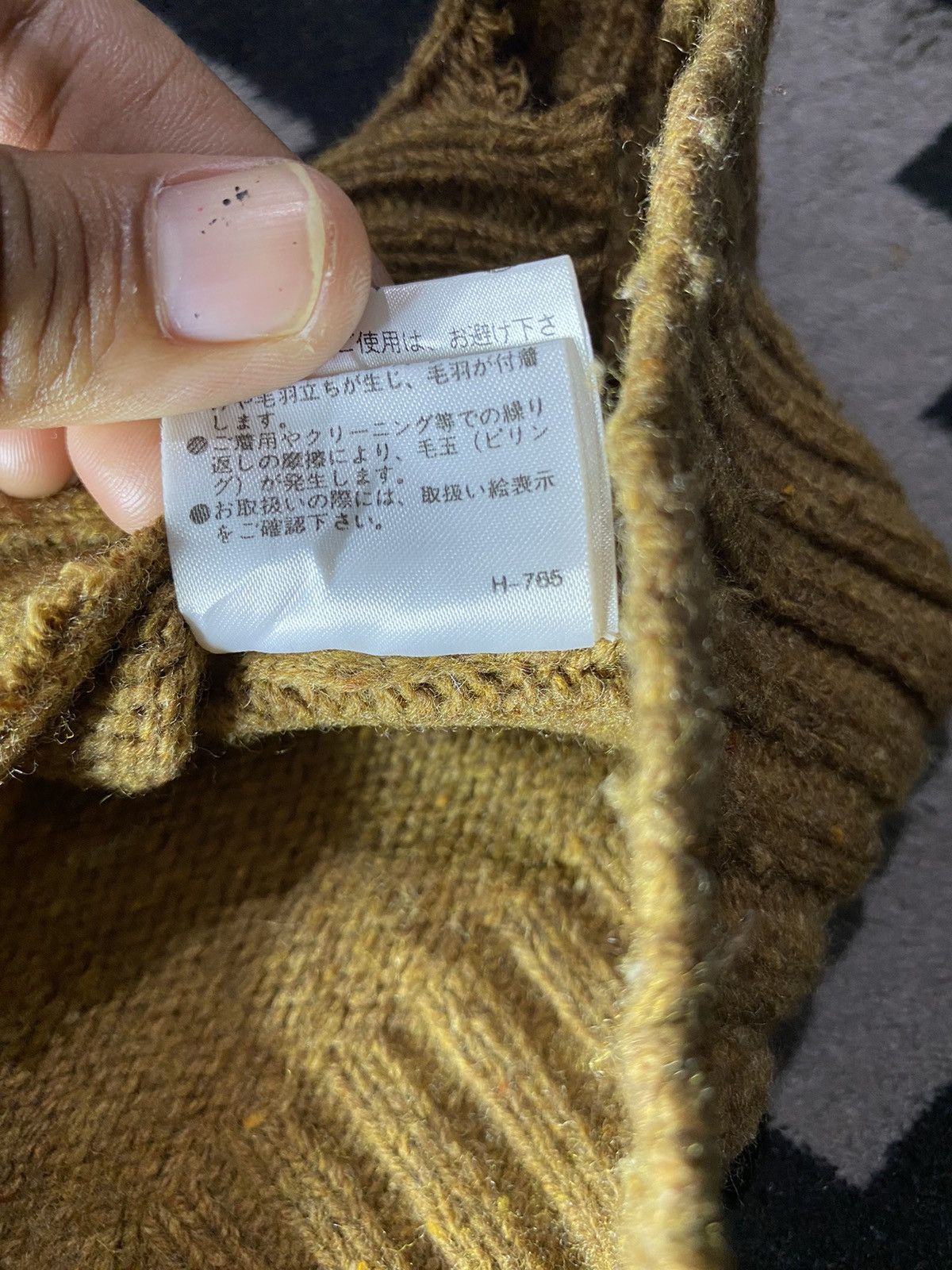 Hysteric Glamour × Margaret Howell × Vintage Crazy MHL distressed cut out vest knit raf simons style Size US M / EU 48-50 / 2 - 10 Thumbnail