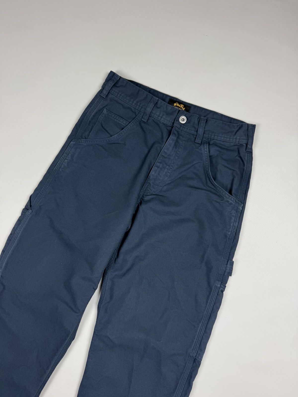 Stan Ray Stan Ray Men’s Workwear Carpenter Cargo Denim Pants Jeans Size US 28 / EU 44 - 4 Thumbnail