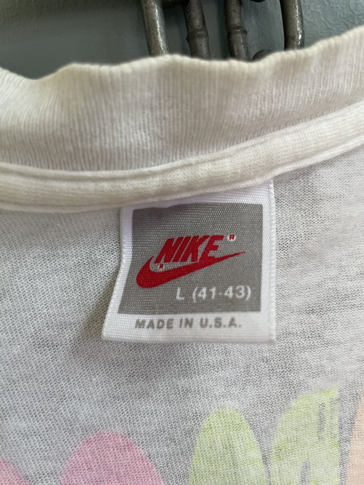 Nike Vintage 90s Nike YOBOGO Spike Lee t shirt Size US L / EU 52-54 / 3 - 11 Thumbnail