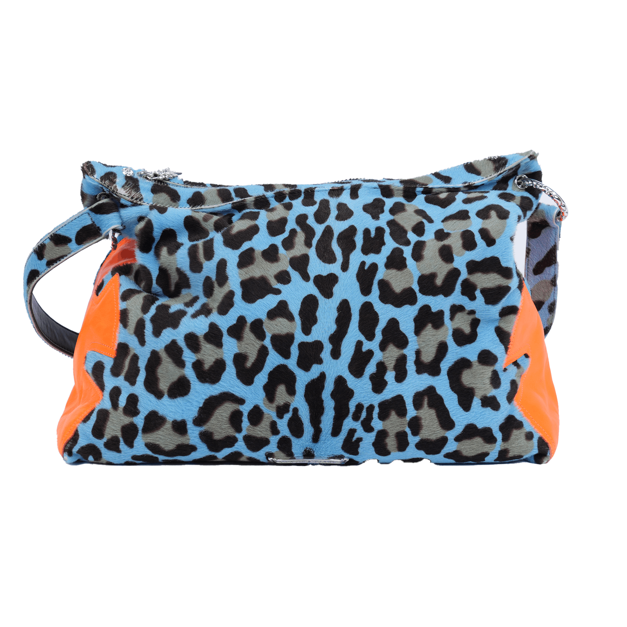 Chrome Hearts CHROME HEARTS LYON ST. BARTHS BLUE CHEETAH BAG Size ONE SIZE - 2 Thumbnail