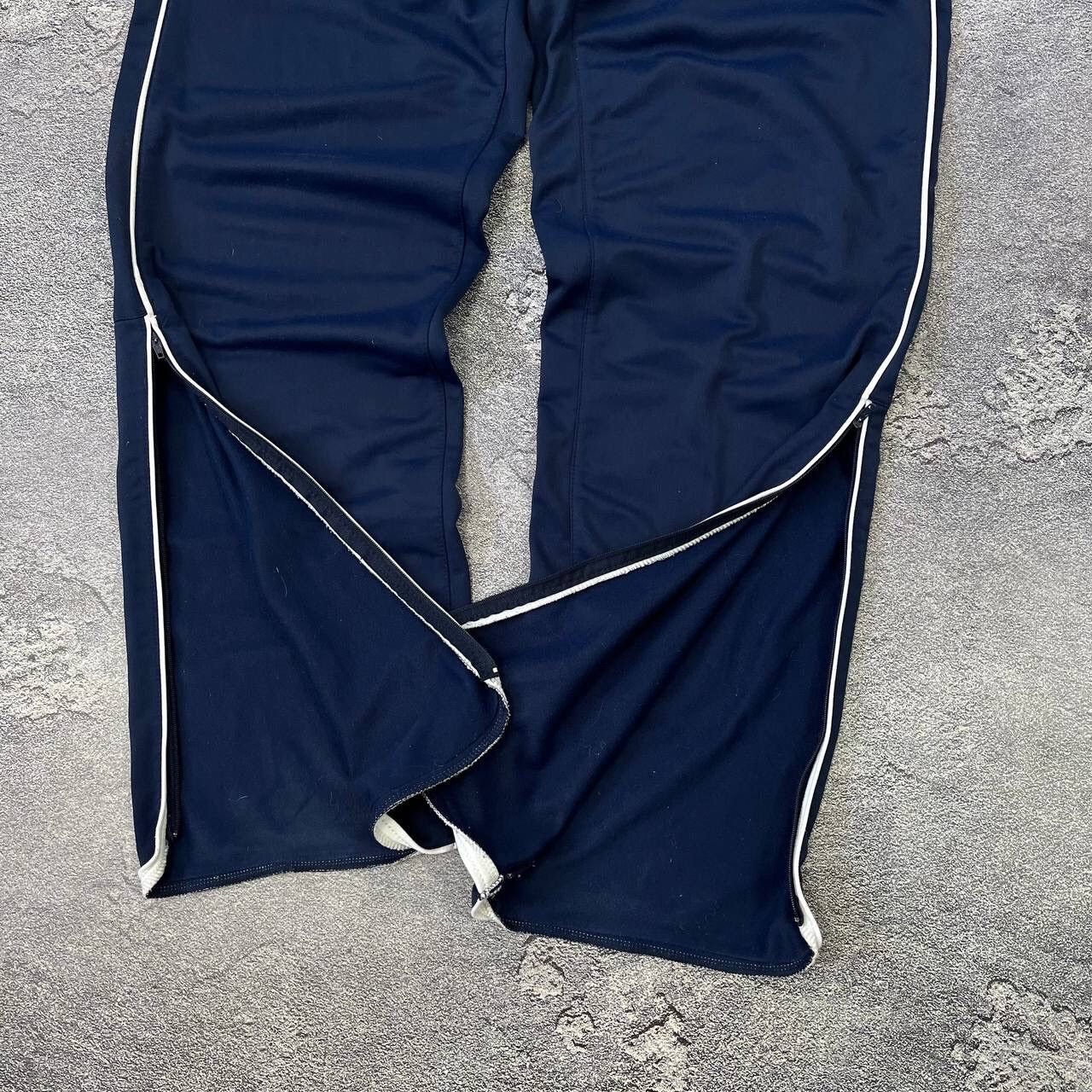 Nike Vintage 90s Nike Blue Casual Button Drill Baggy Pants Size M Size US 33 - 8 Thumbnail