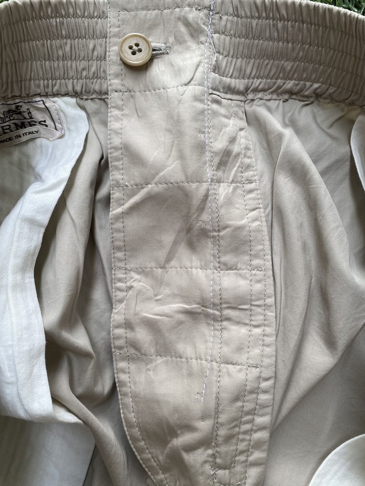 Hermes Vintage Hermes Stretchable Waist Pants Size US 40 / EU 56 - 13 Thumbnail