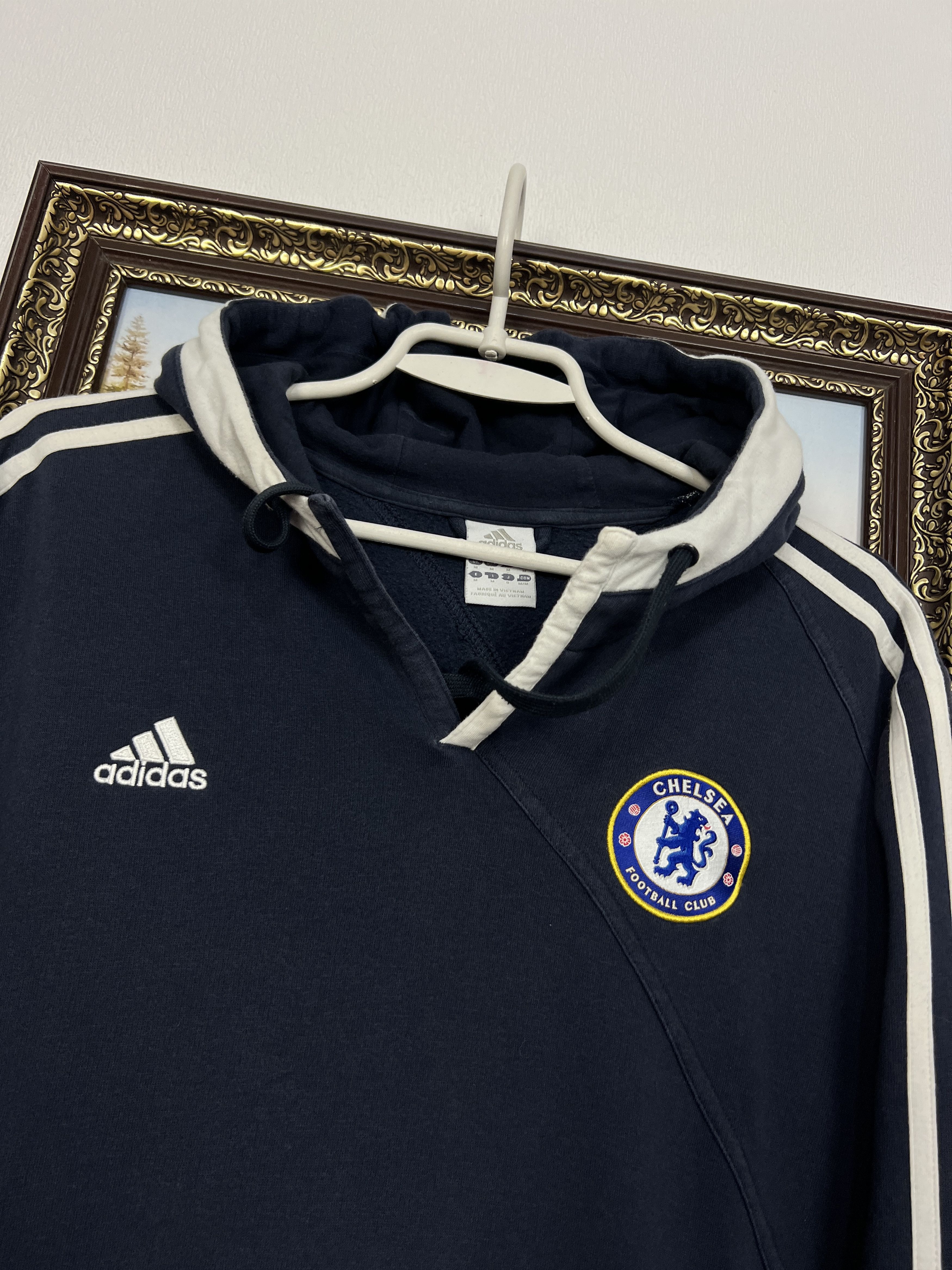 Adidas Vintage Chelsea Football Jacket Soccer Track Top Hoodie Size US M / EU 48-50 / 2 - 3 Thumbnail