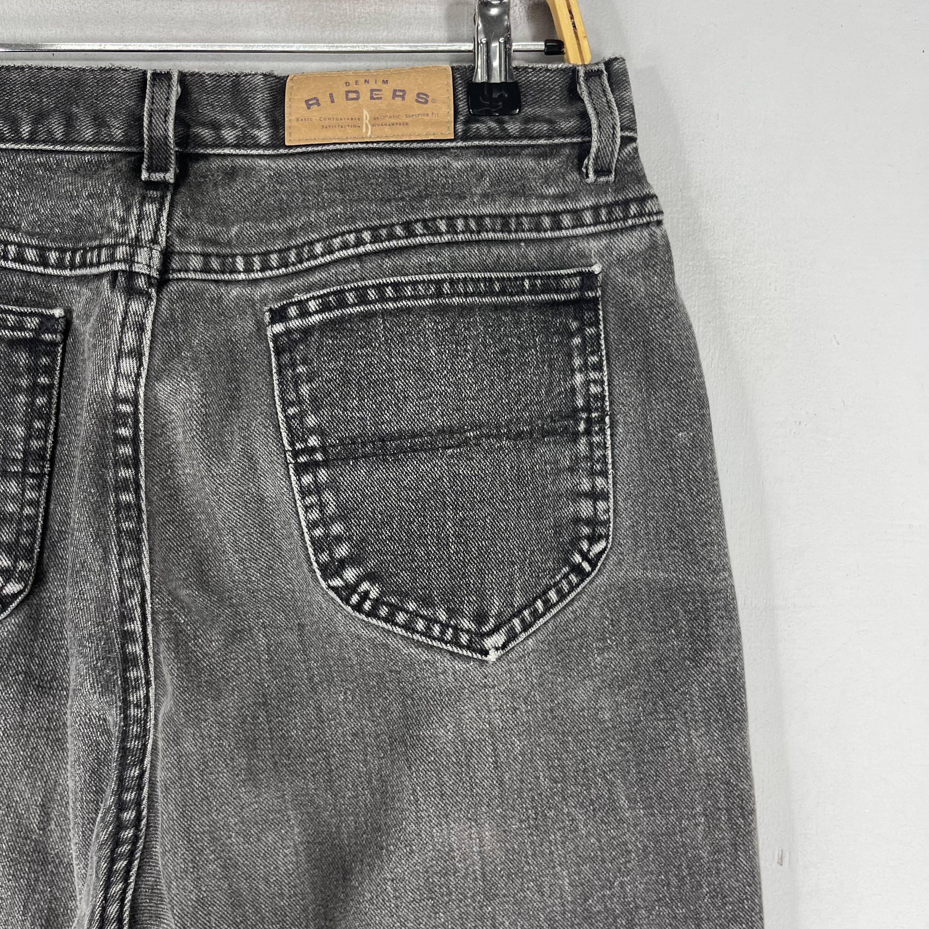 Lee × Vintage Size 32 Vintage Lee Riders Distressed Petite Women Jeans Size 32" / US 10 / IT 46 - 8 Thumbnail
