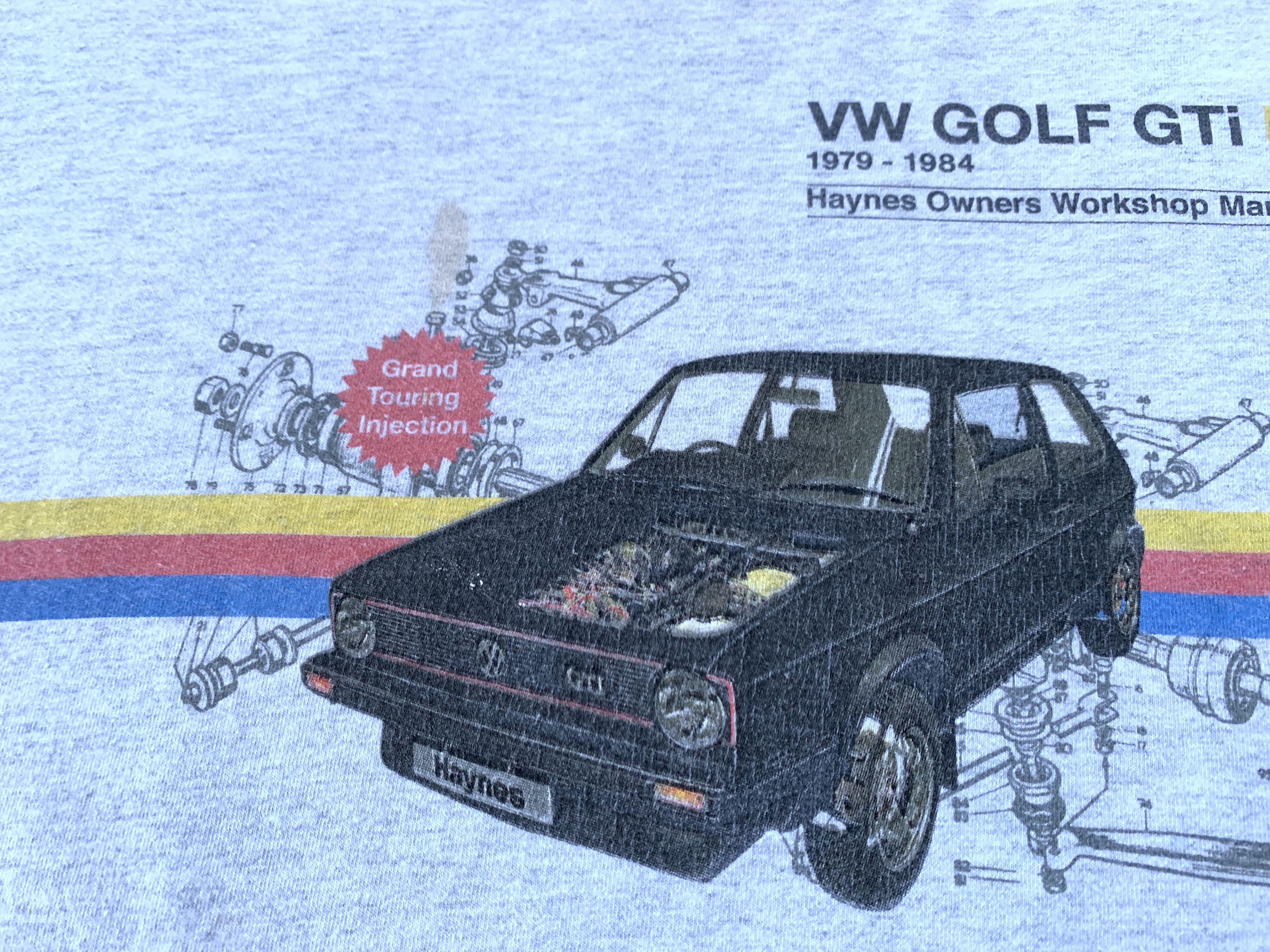 Fruit Of The Loom Rare Volkswagen Golf GTI Racing T-Shirt Vintage Size US XL / EU 56 / 4 - 6 Thumbnail