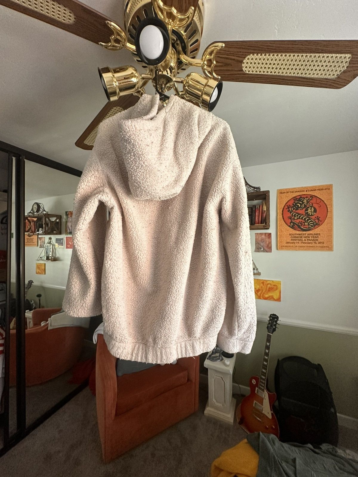 Other Zaful Tan Fluffy Hoodie Size US XL / EU 56 / 4 - 2 Thumbnail