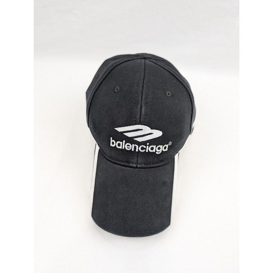 Balenciaga o1rshd1 Size: L / 3B Baseball Cap / Hat in Black/White Size ONE SIZE - 1 Thumbnail