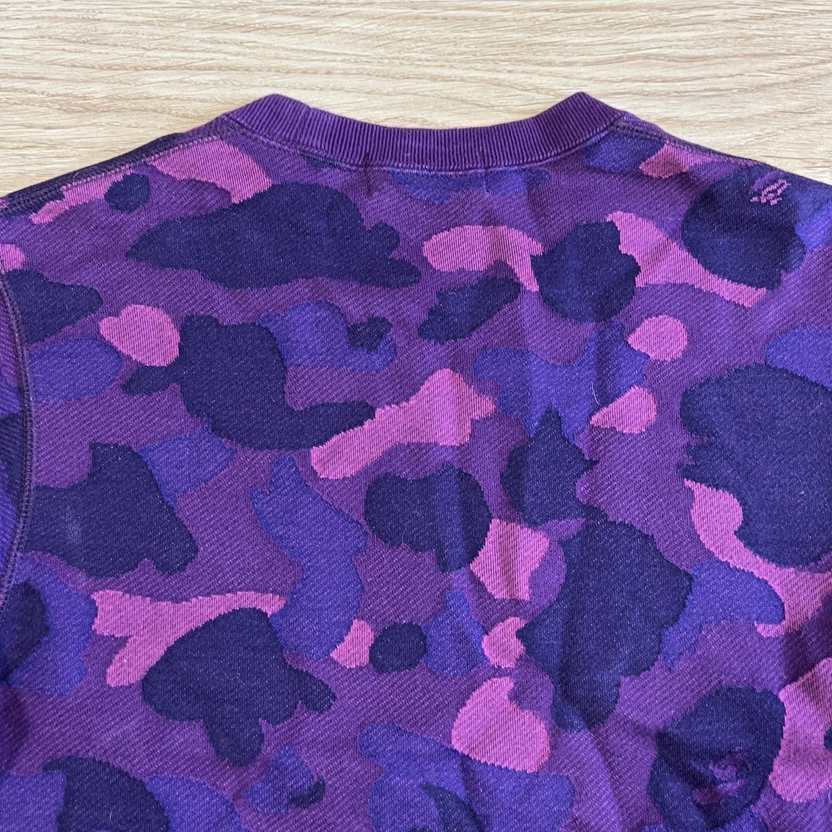 Bape Color Camo Jacquard Crewneck Size US M / EU 48-50 / 2 - 3 Thumbnail