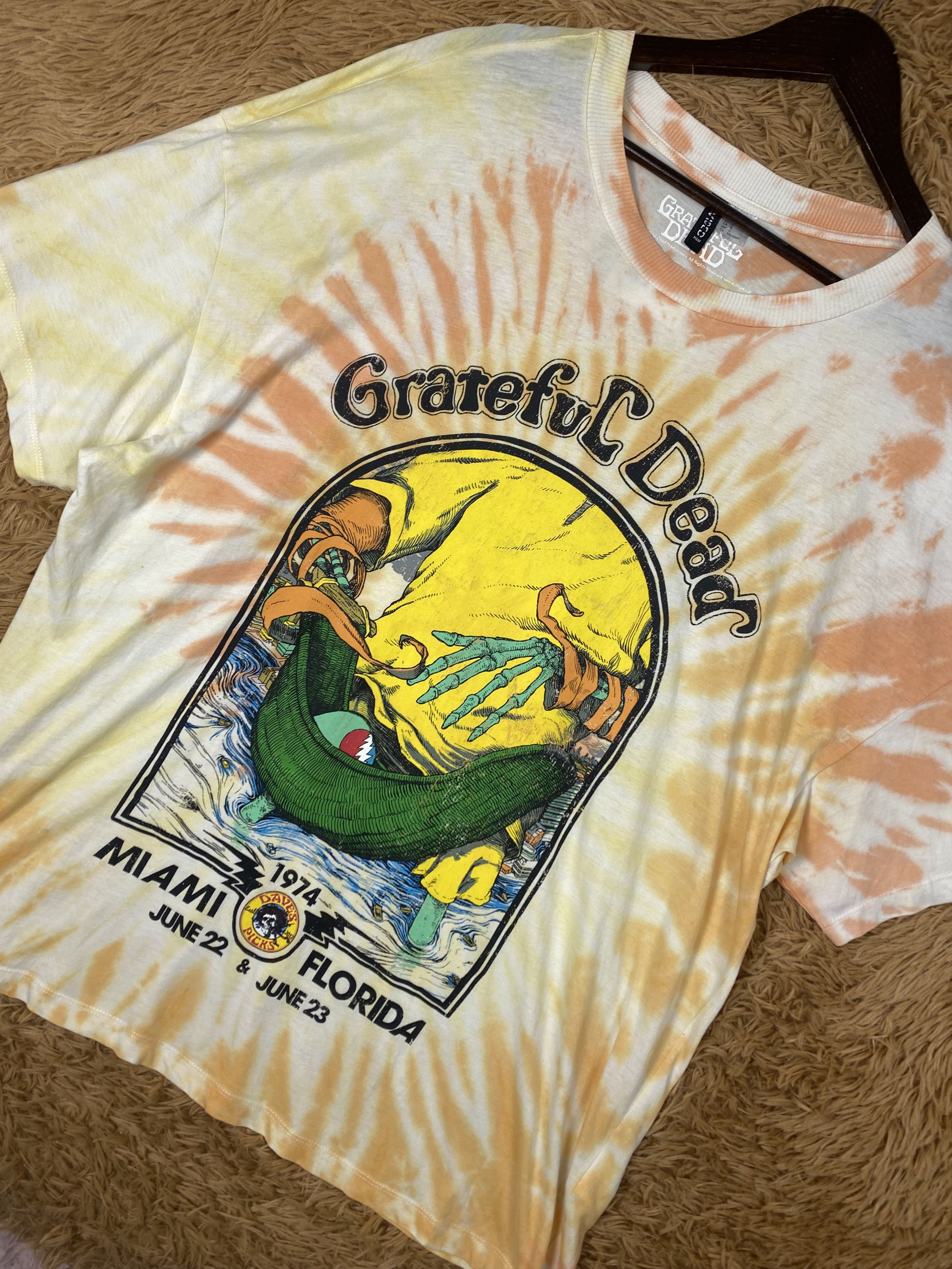 Grateful Dead Vintage Grateful Dead x Divided T-Shirts PT0058 Size US L / EU 52-54 / 3 - 2 Thumbnail