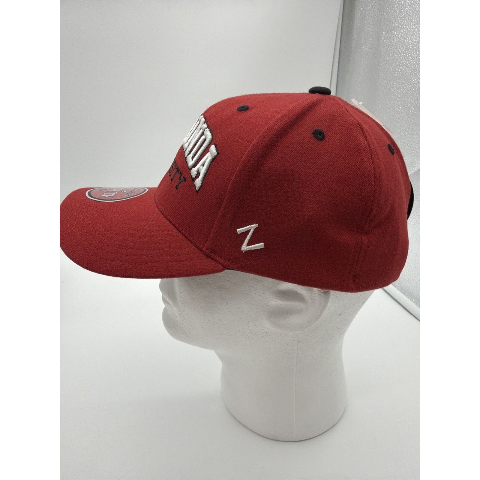 Zephyr Zephyr Loma Linda University Hat Cap Red Medium Stretch Size ONE SIZE - 5 Thumbnail