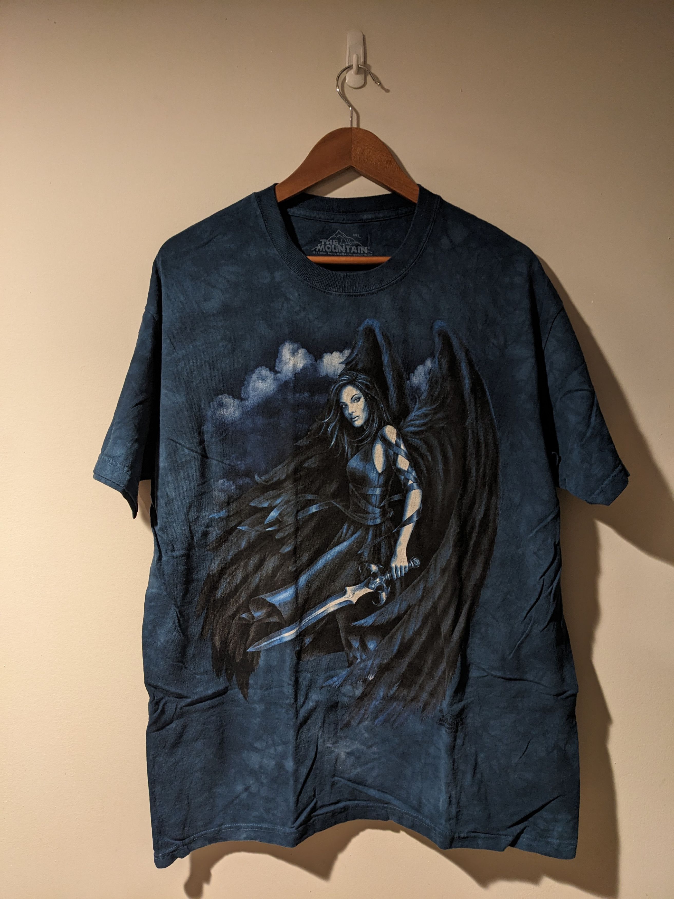 The Mountain × Vintage Vintage 2004 The Mountain Fairy Fantasy Dragon T-Shirt Size US L / EU 52-54 / 3 - 1 Thumbnail