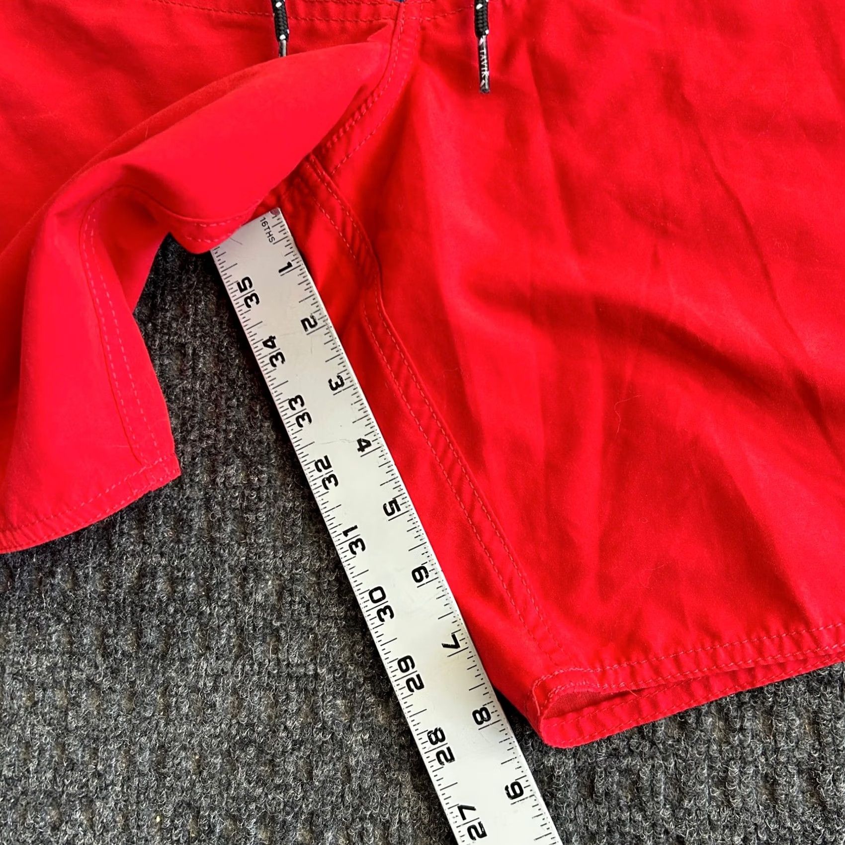 Tavik Tavik Swim Trunks Board Shorts 38 Red Blue Stripe Drawstring Beach Surf Men Adult Regular 38 Red Size US 38 / EU 54 - 7 Thumbnail