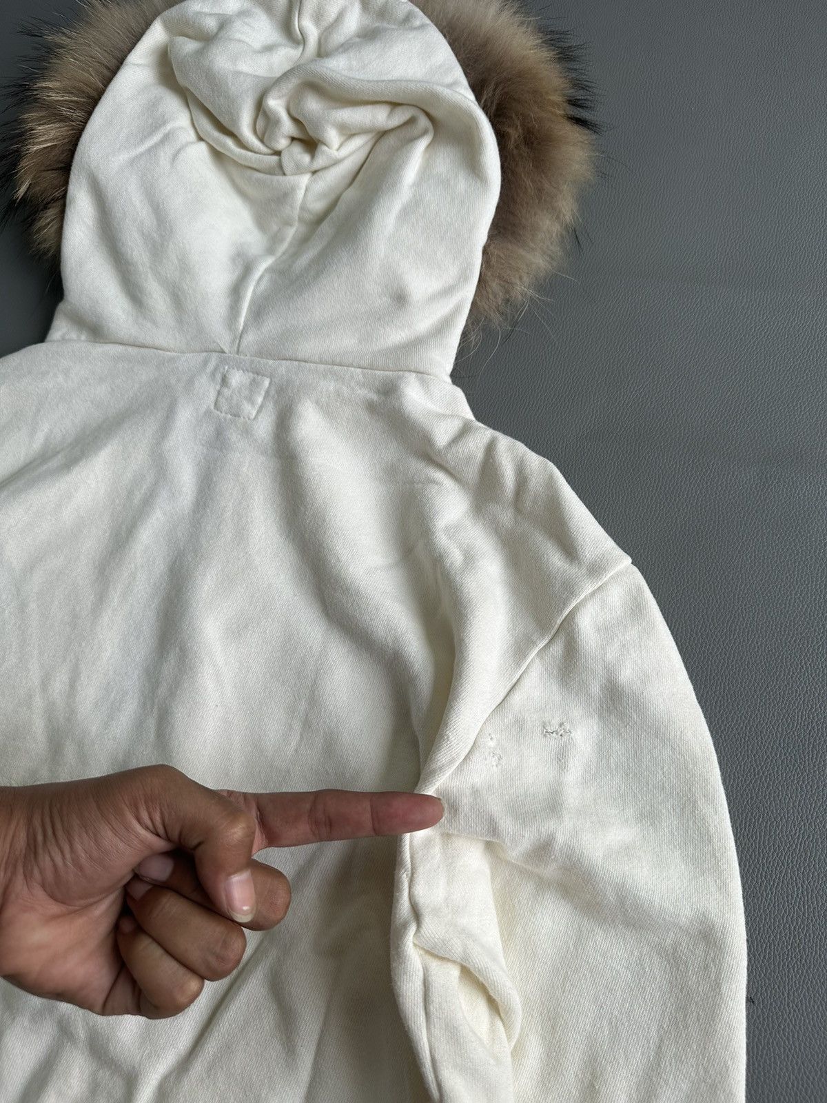 If Six Was Nine FLIRT LGB CROPPED STYLE FUR ZIP HOODIE IFSIX LGB STYLE Size US M / EU 48-50 / 2 - 7 Thumbnail