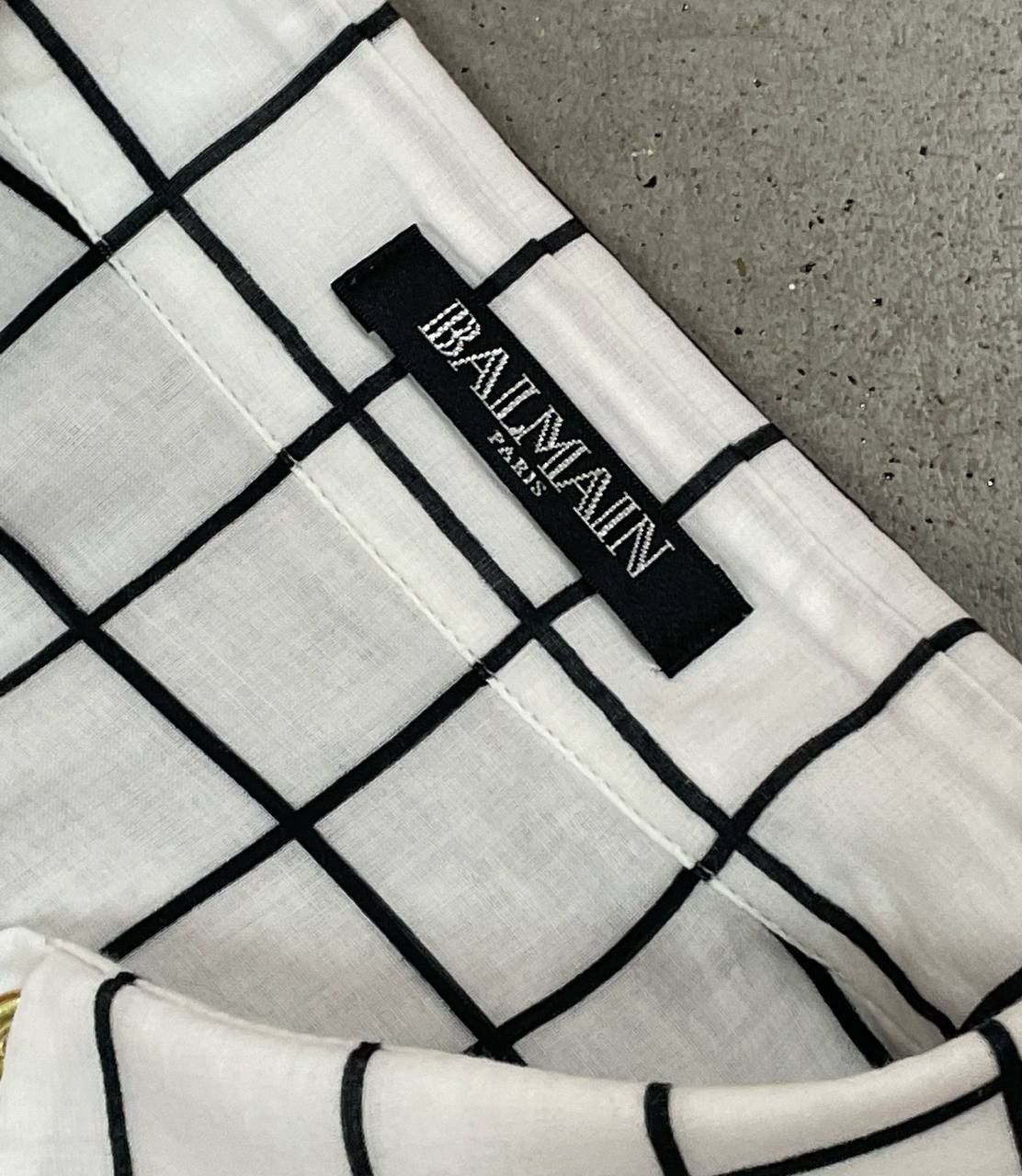 Balmain Balmain Snap Button Shirt Size S / US 4 / IT 40 - 7 Thumbnail