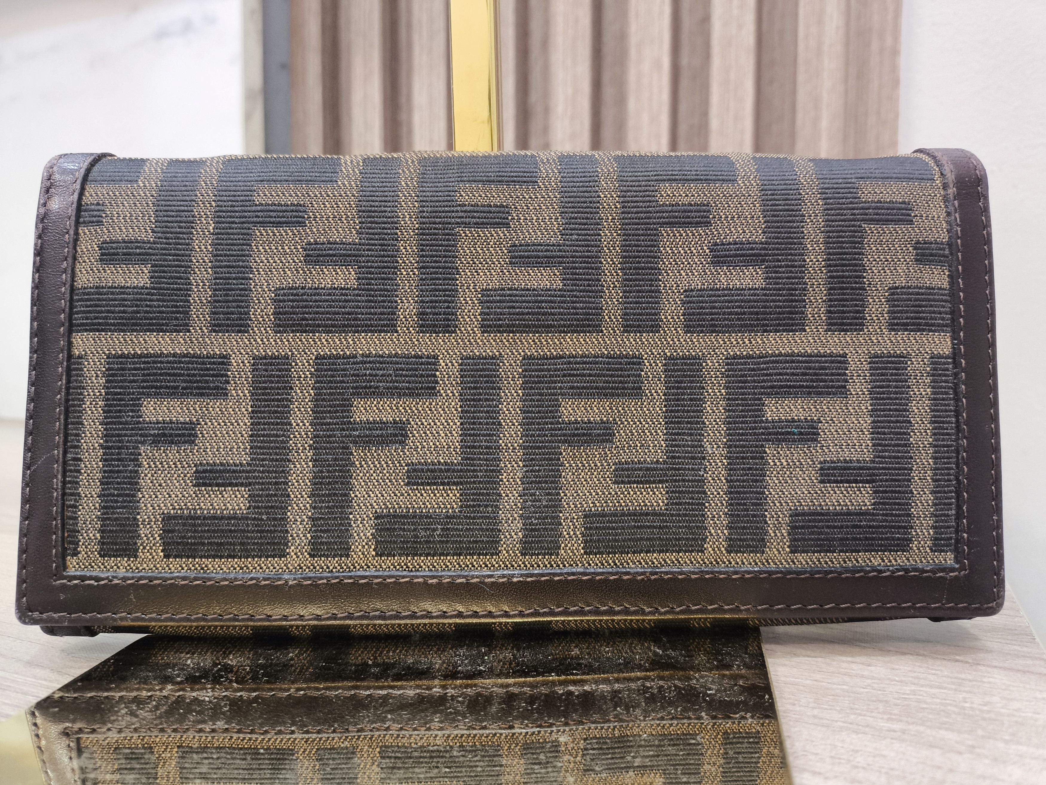 Fendi Fendi Zucca FF Pattern Long Wallet Size ONE SIZE - 1 Thumbnail