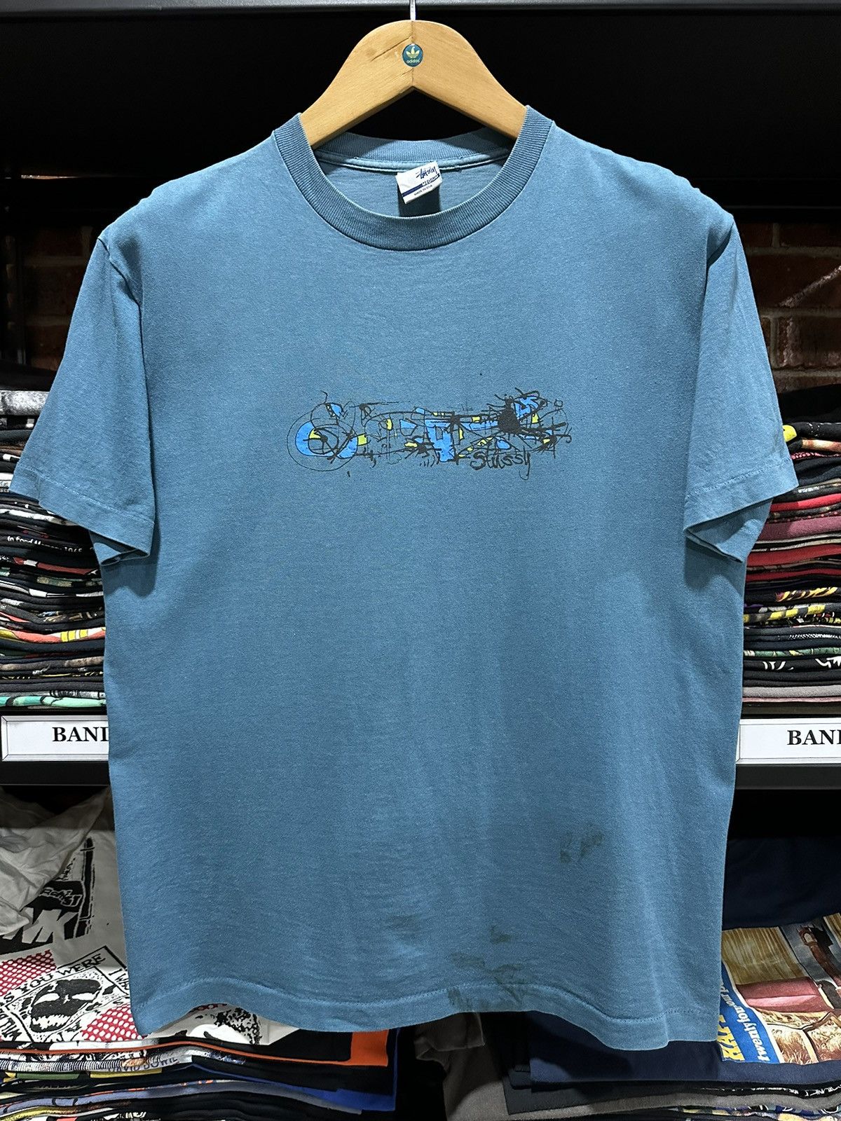 Stussy Vintage 90s Stussy Skateboard Single Stitch Tee Size US M / EU 48-50 / 2 - 1 Thumbnail